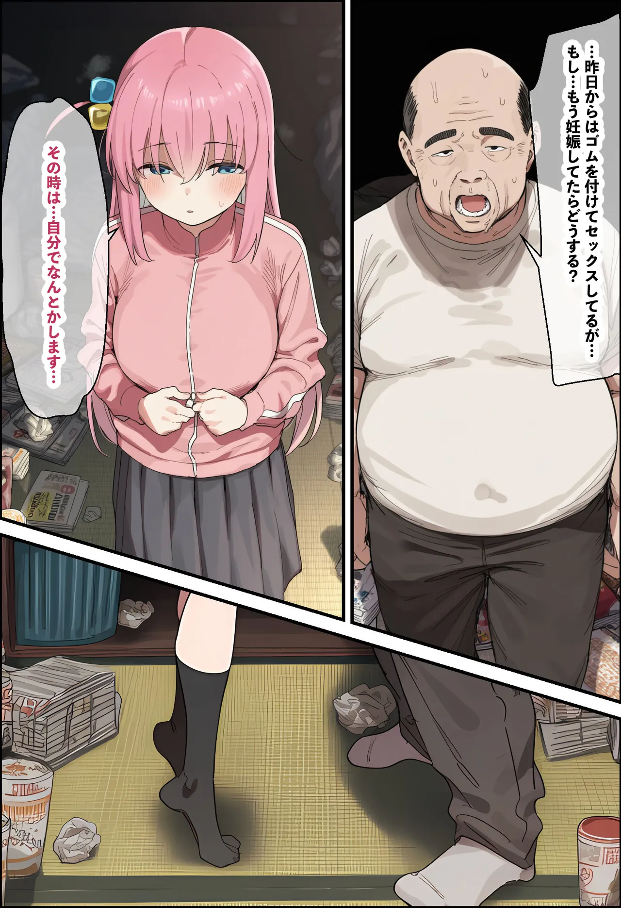 「ぼっち」な私が「奥さん」に！?「ひとり」が「夫婦」になるまで〜中年キモ教師との結婚・出産〜 [AI Generated] - page140