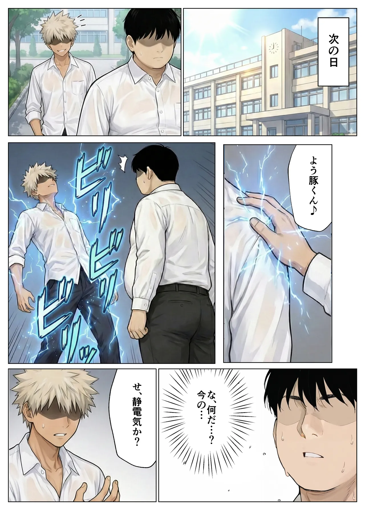 簒奪-いじめられっ子の僕が、いじめっ子の彼女寝とって復讐した話- [AI Generated] - page13