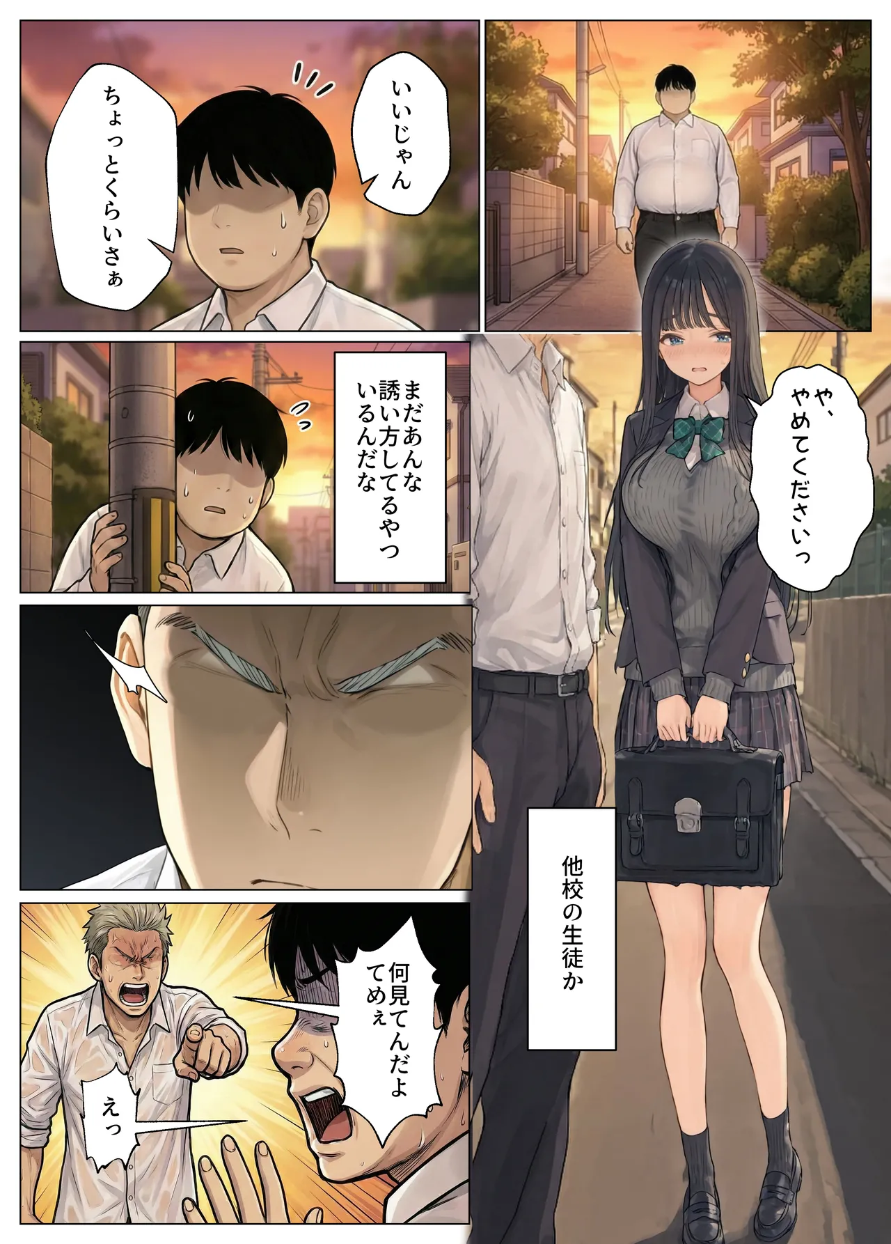 簒奪-いじめられっ子の僕が、いじめっ子の彼女寝とって復讐した話- [AI Generated] - page17