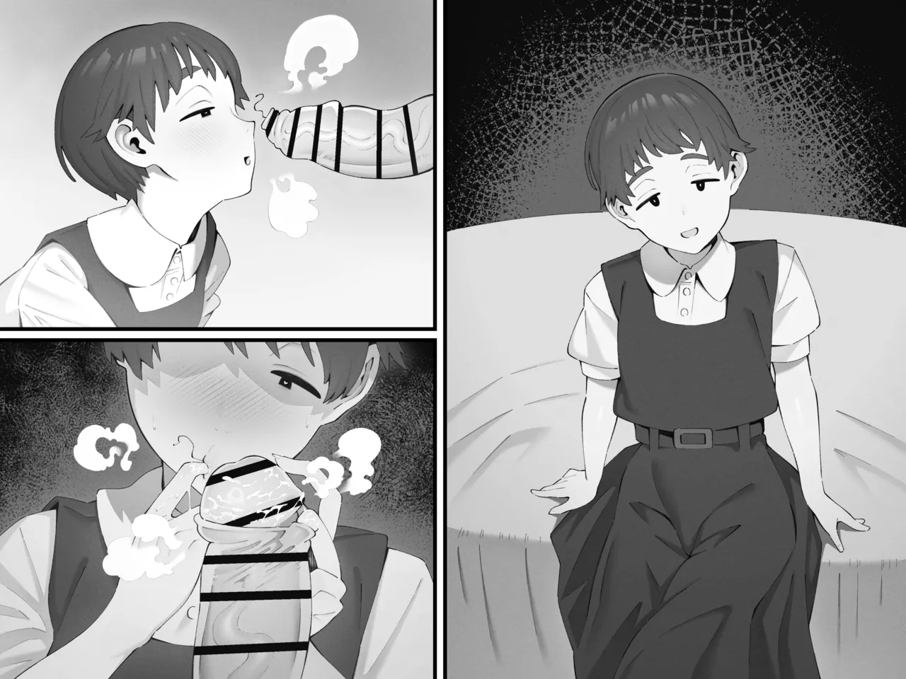 懐きすぎてオナネタまで『あなた』のマネしちゃう友達の妹 - page3