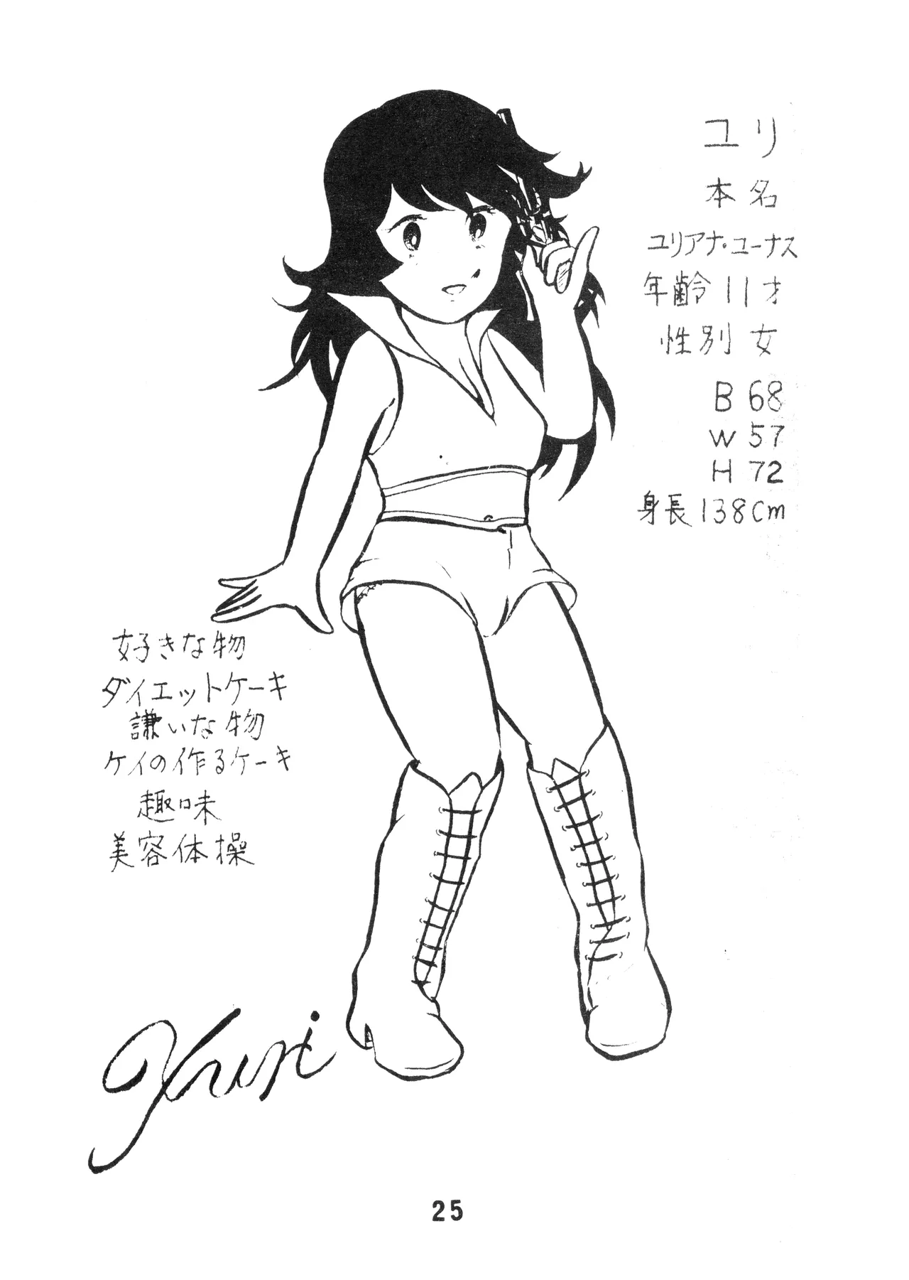 (C17) [KACC / 妖精の国の騎士団] KARC カーク VOL. ZERO - AMUSEMENT FOR MEN - SF & 美少女本 (1981) 昭和 56 年 - page25