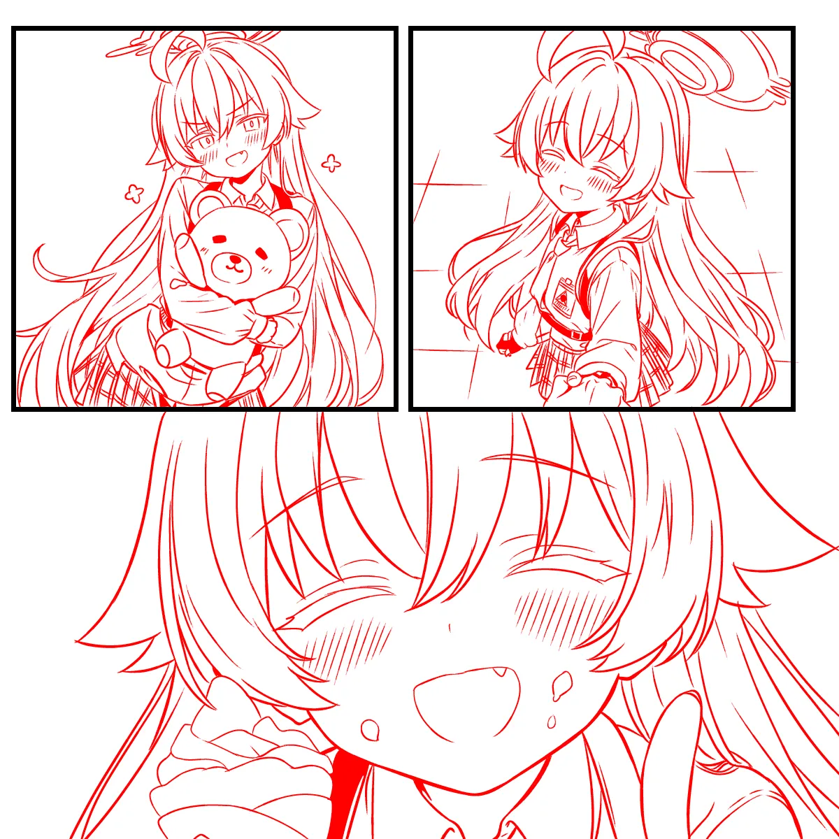 ホシノとのデート♡ - page3