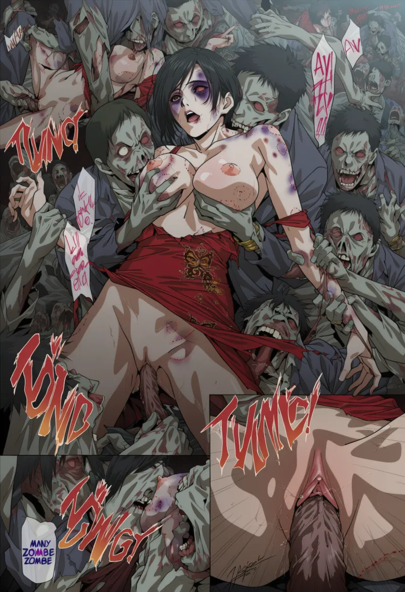 Too Many Zombies! [AI Generated] - page154
