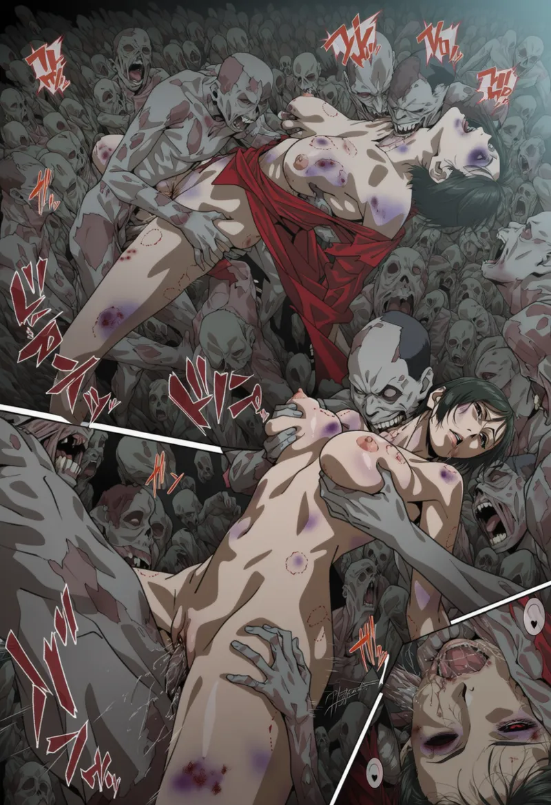 Too Many Zombies! [AI Generated] - page173