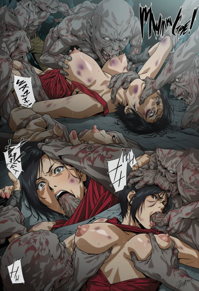 Too Many Zombies! [AI Generated] - page41