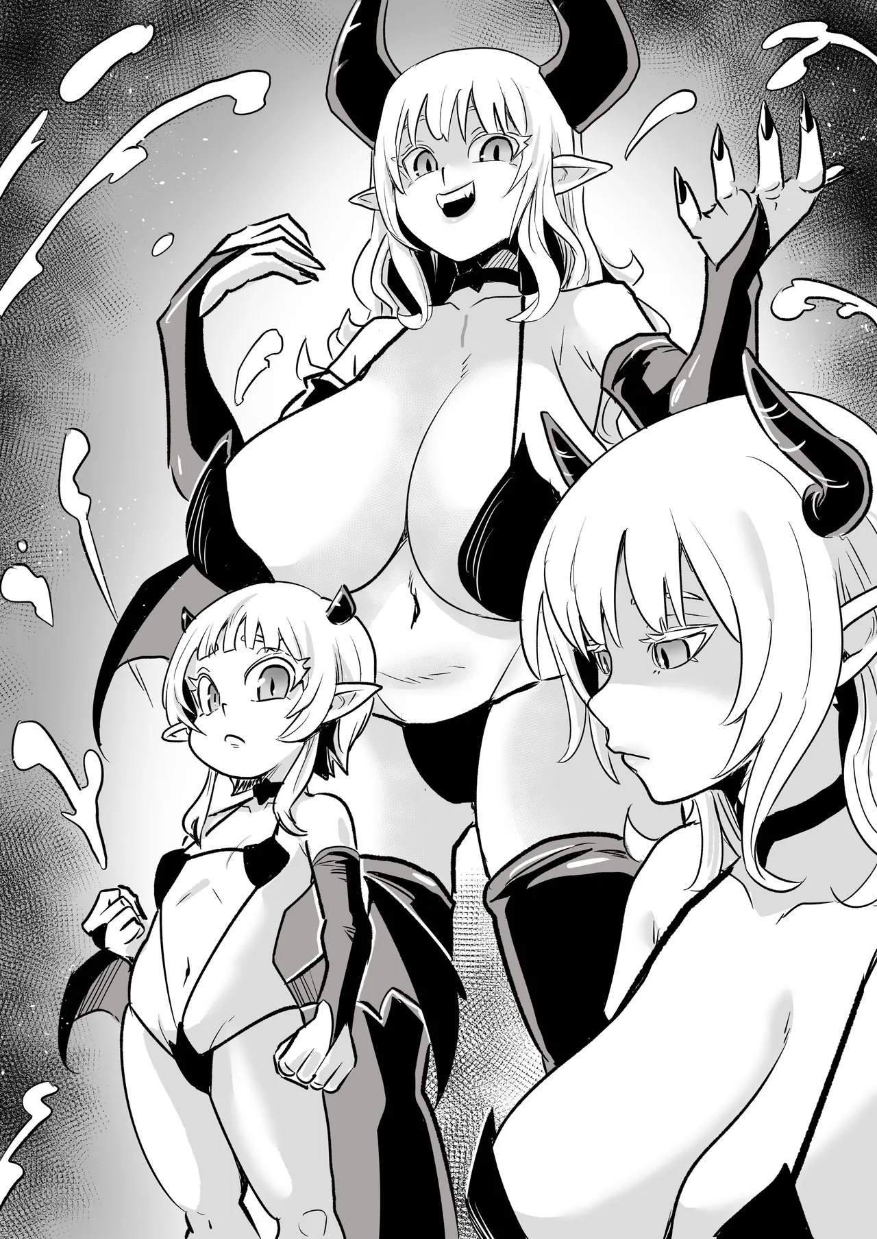 処女サキュバスVS豚童貞 - page28