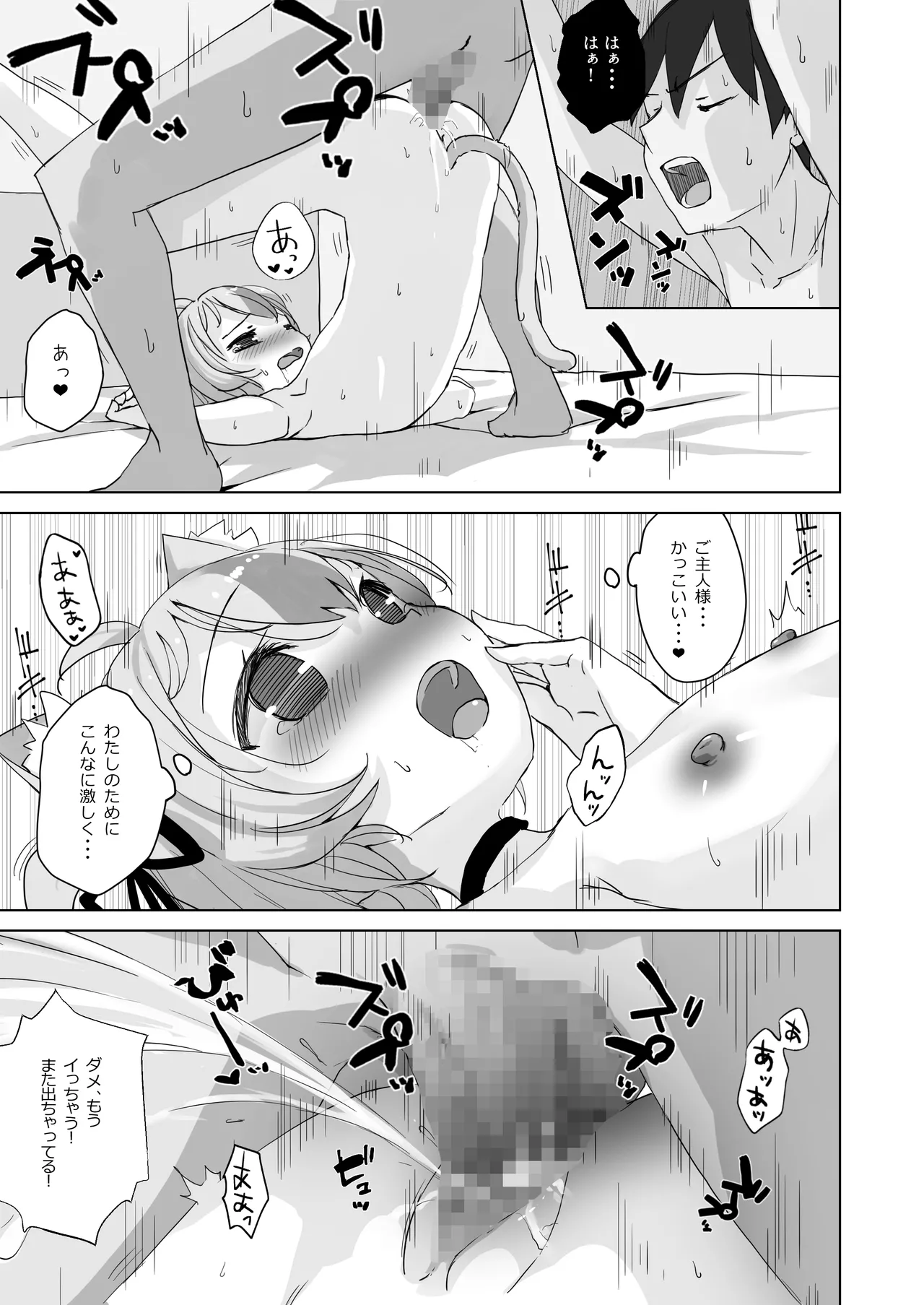 恩返ししたい子猫ちゃんはご主人様とエッチがしたい！！2 - page25