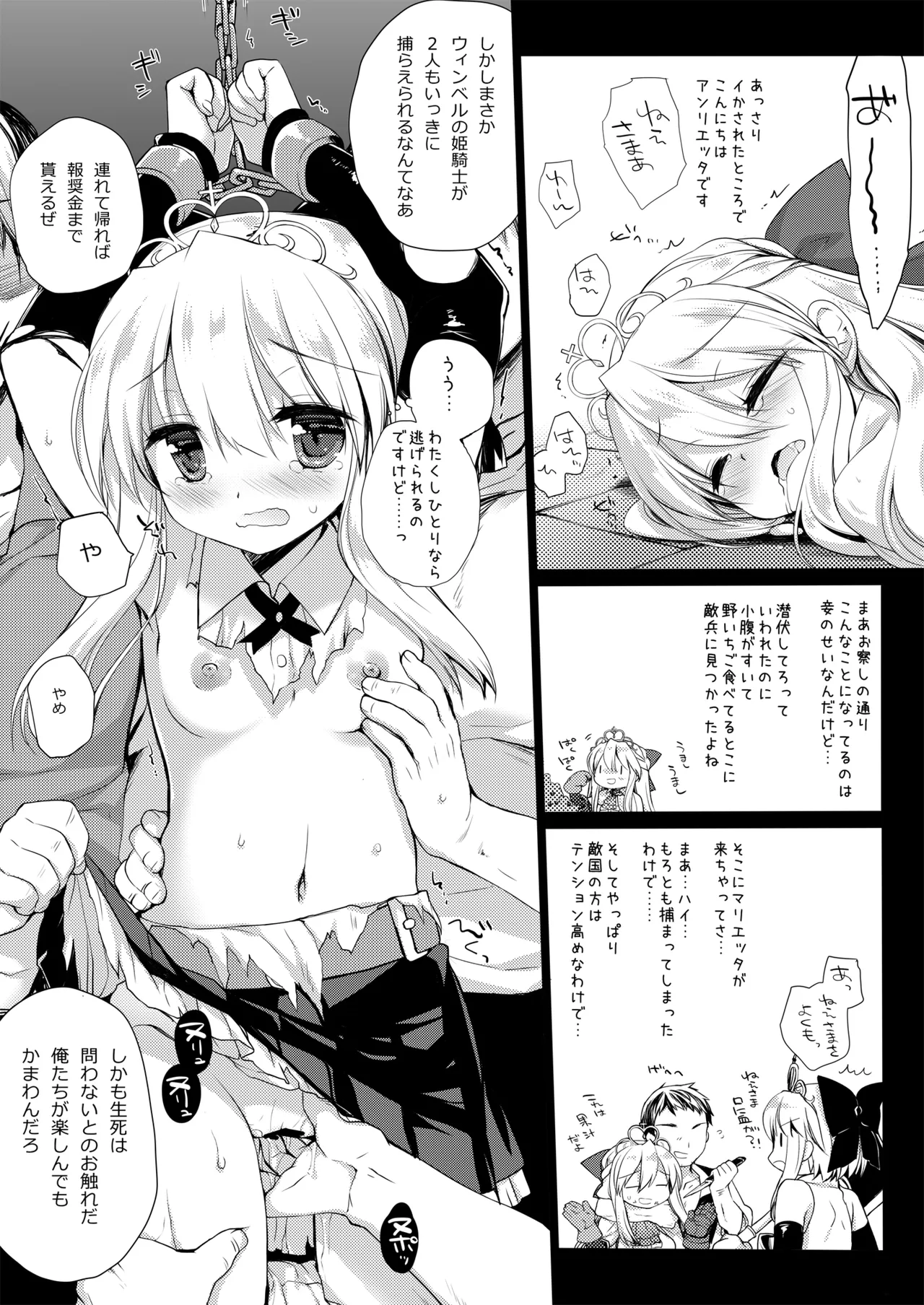姫騎士ちゃん大敗北集 ミヤスリサside - page19