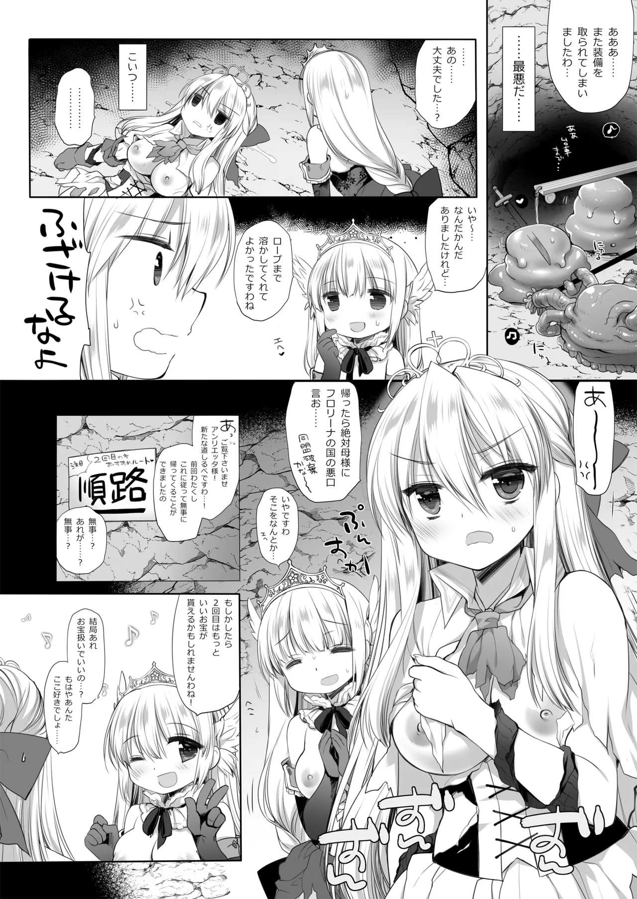 姫騎士ちゃん大敗北集 ミヤスリサside - page47