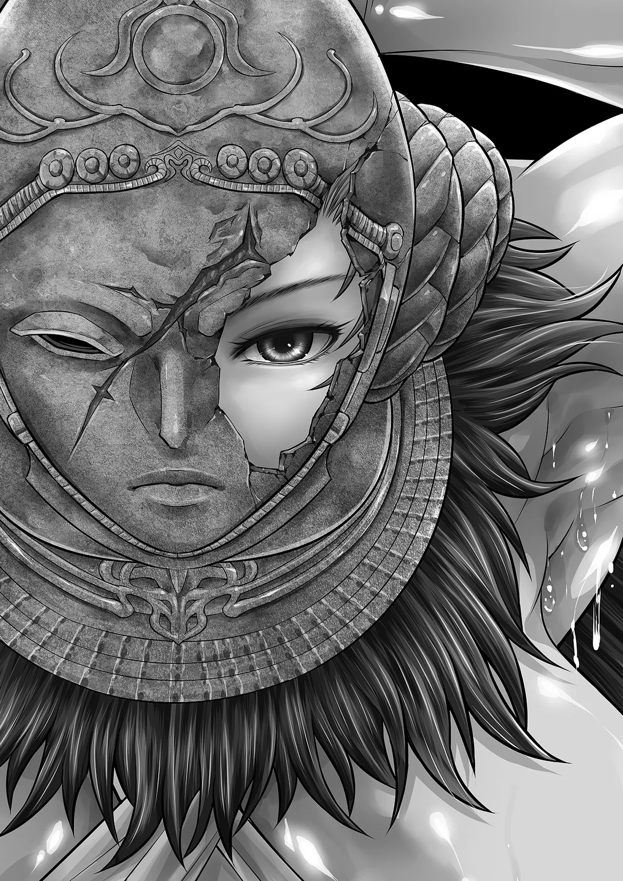 傀儡に堕ちた赤獅子の女戦士 - page3