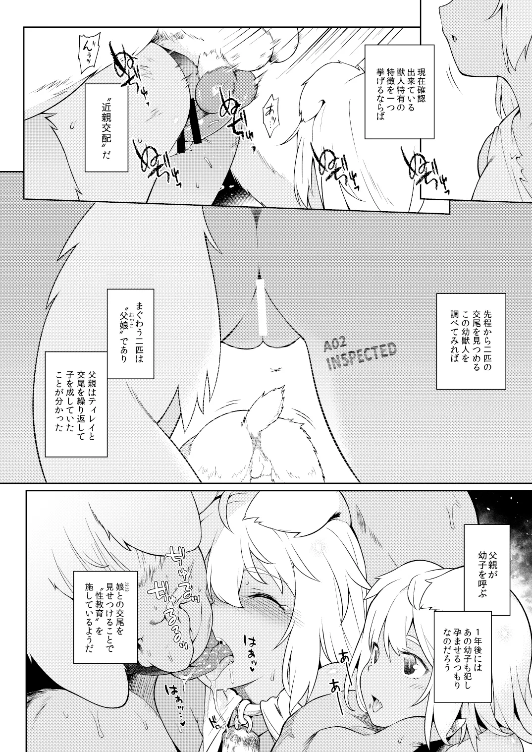 獣人生態観察記録 - page13