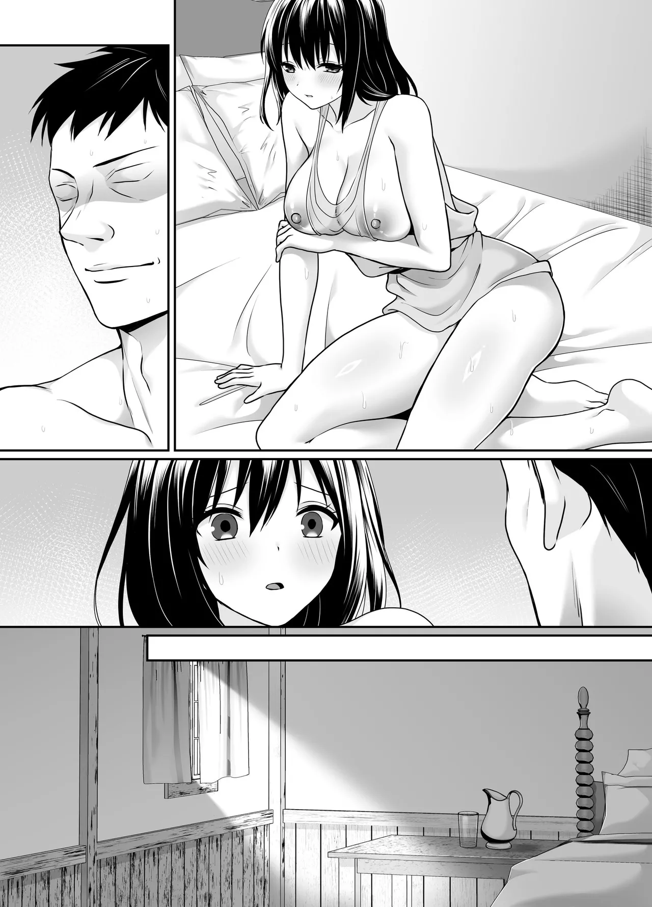 何も知らない黒髪聖女が悪徳司教にねっとり処女検査をされる話 - page100