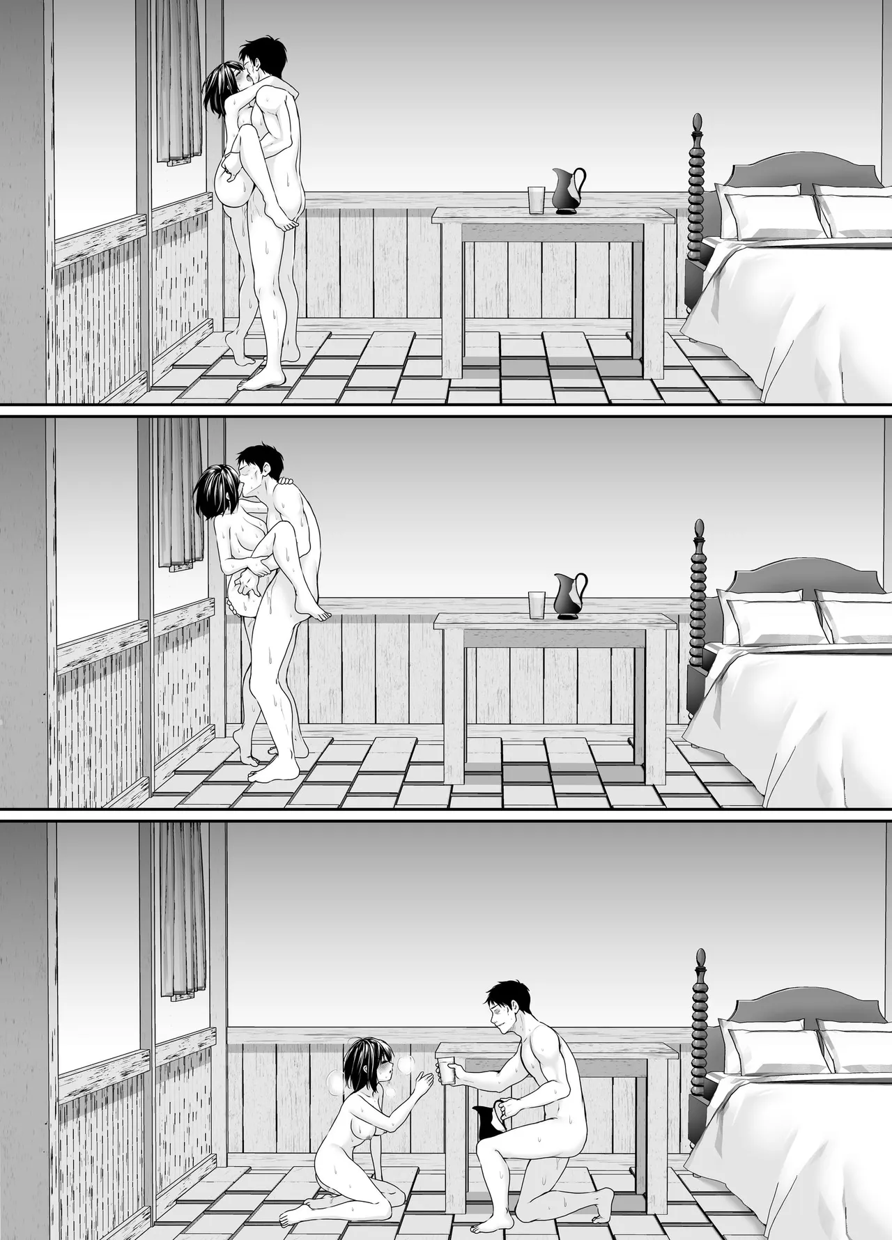 何も知らない黒髪聖女が悪徳司教にねっとり処女検査をされる話 - page115