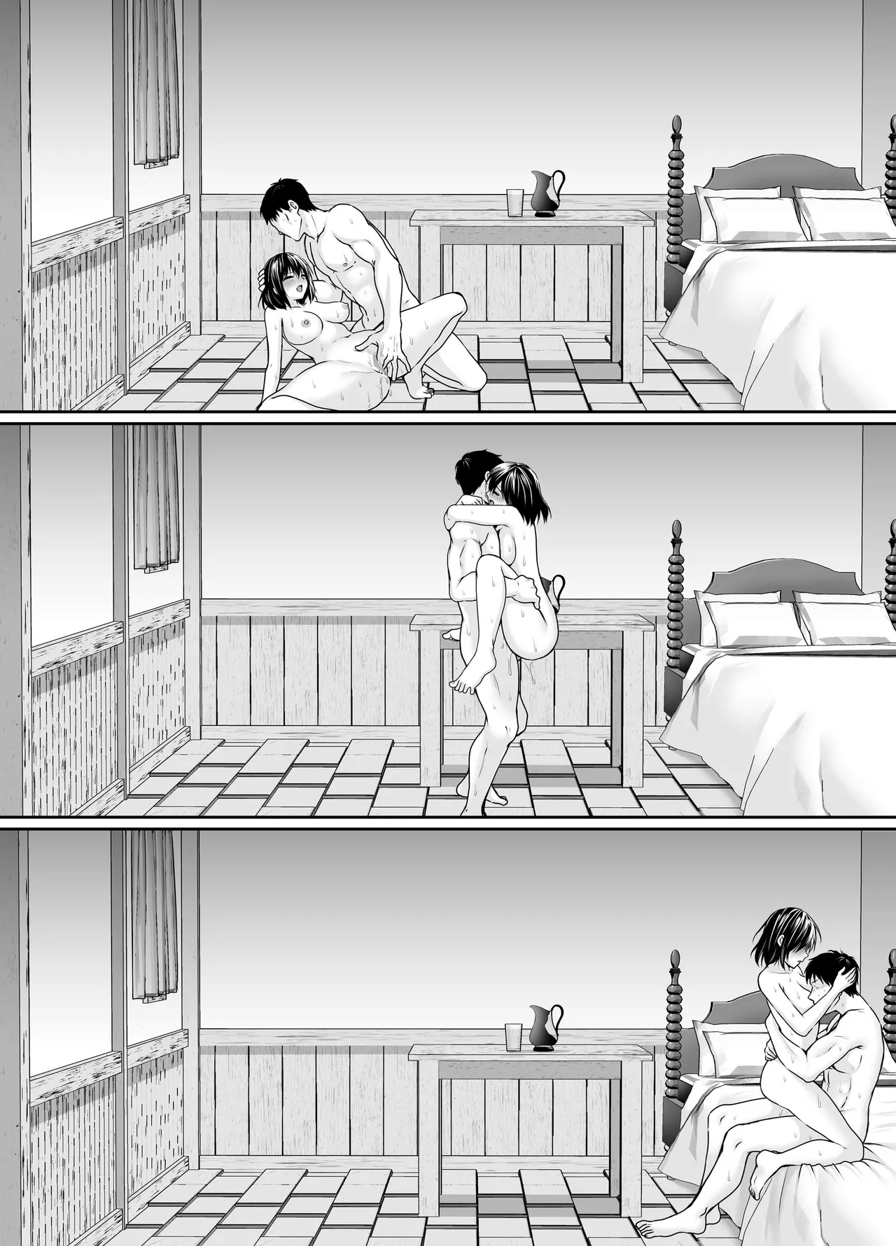 何も知らない黒髪聖女が悪徳司教にねっとり処女検査をされる話 - page116