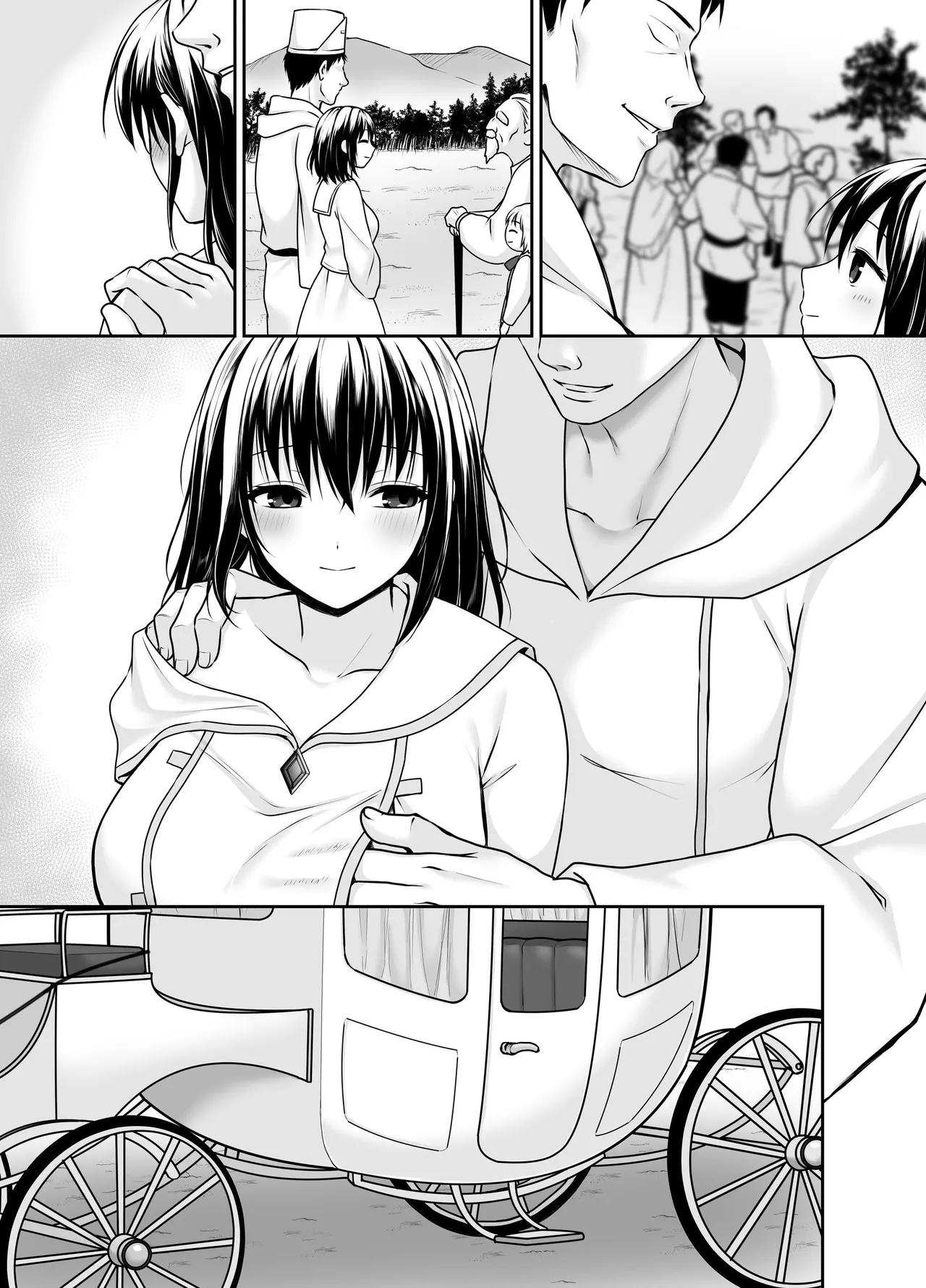 何も知らない黒髪聖女が悪徳司教にねっとり処女検査をされる話 - page121