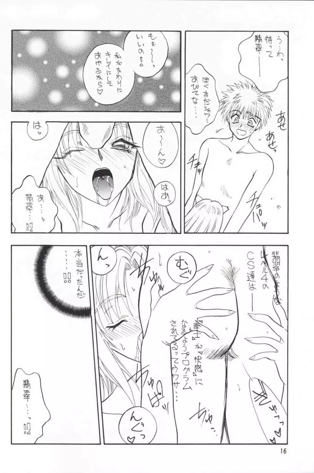 Plus-Y 25 けもみみっくす - page15