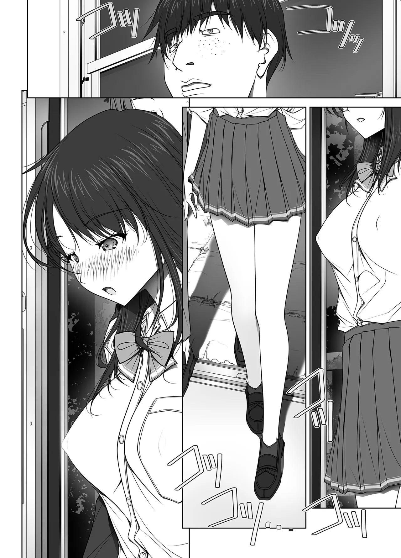 彼女がパンツを穿かない理由 -JK淫行ローカル鉄道編- 前編 - page100