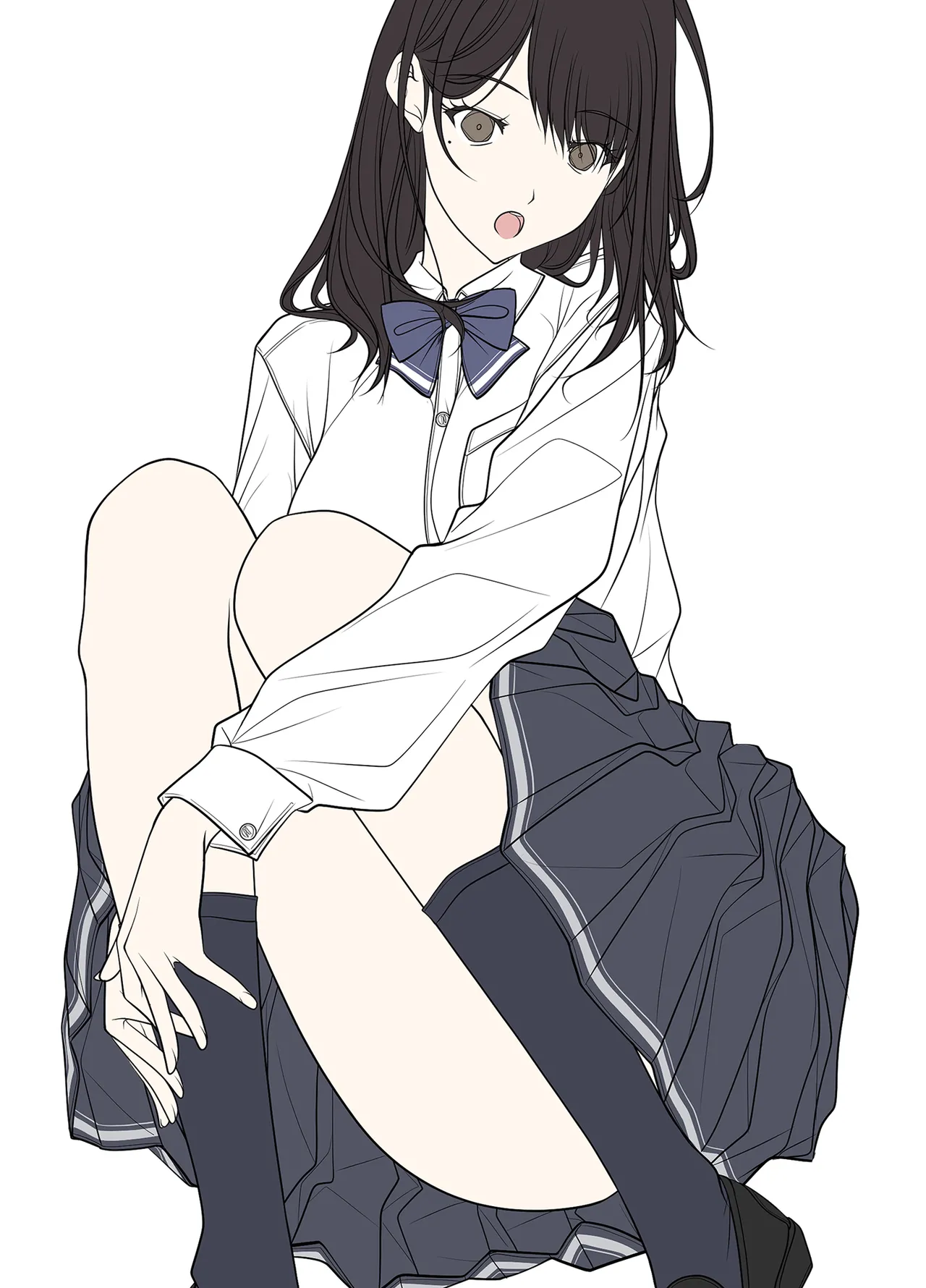 彼女がパンツを穿かない理由 -JK淫行ローカル鉄道編- 前編 - page148
