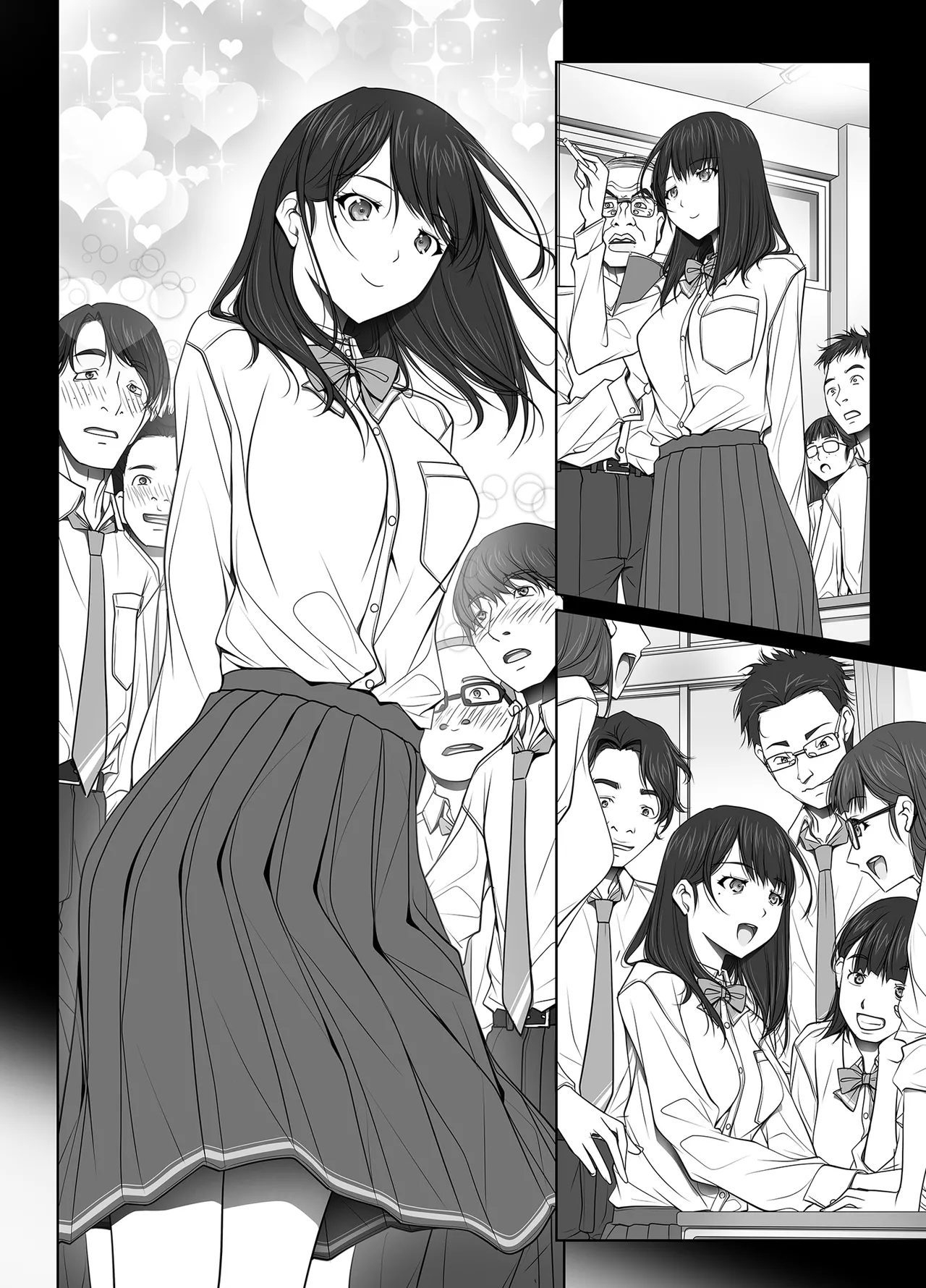 彼女がパンツを穿かない理由 -JK淫行ローカル鉄道編- 前編 - page155