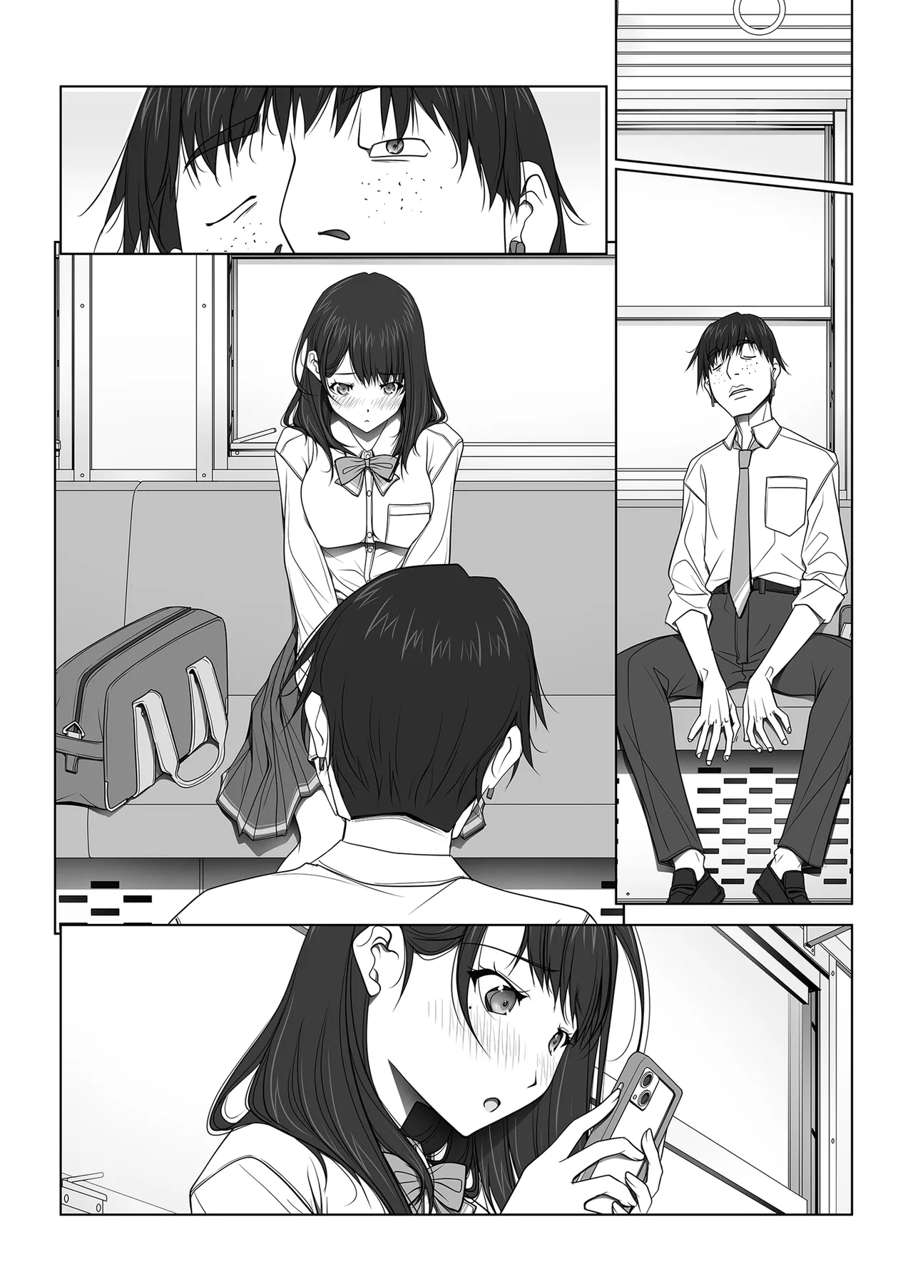 彼女がパンツを穿かない理由 -JK淫行ローカル鉄道編- 前編 - page161