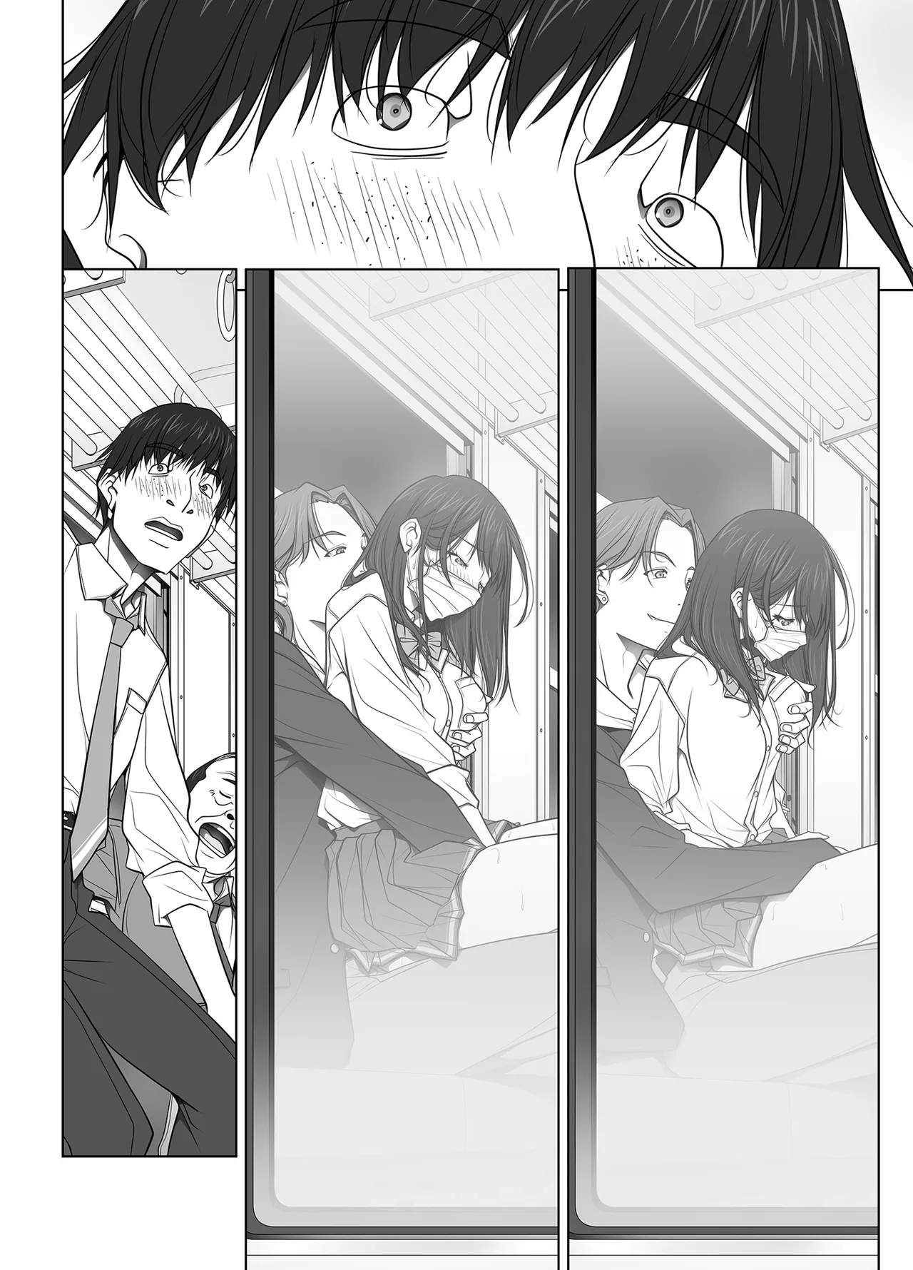彼女がパンツを穿かない理由 -JK淫行ローカル鉄道編- 前編 - page169