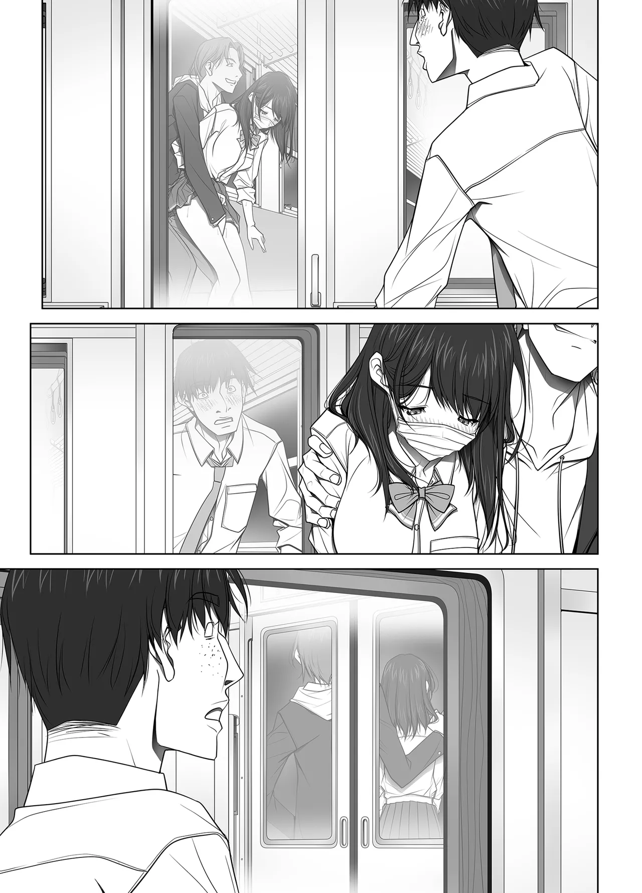 彼女がパンツを穿かない理由 -JK淫行ローカル鉄道編- 前編 - page170