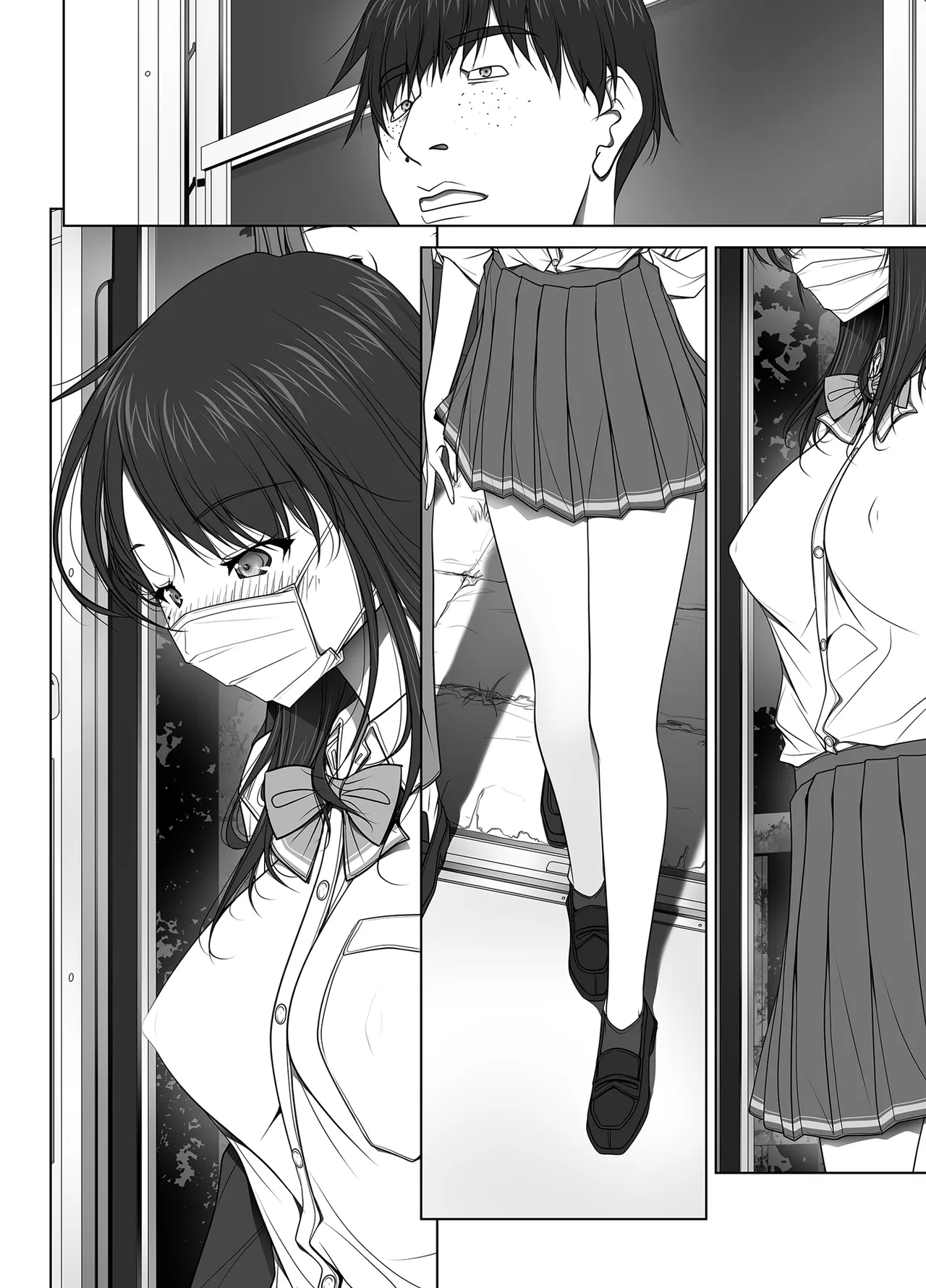彼女がパンツを穿かない理由 -JK淫行ローカル鉄道編- 前編 - page173