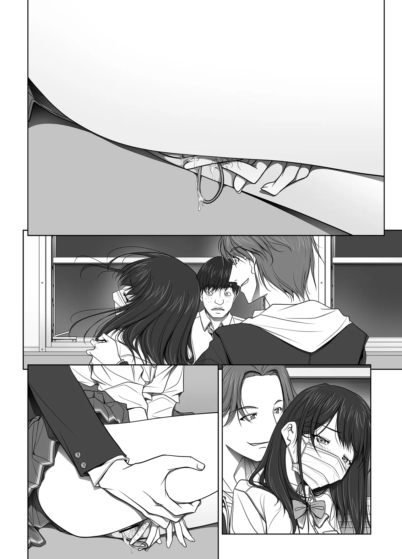 彼女がパンツを穿かない理由 -JK淫行ローカル鉄道編- 前編 - page181