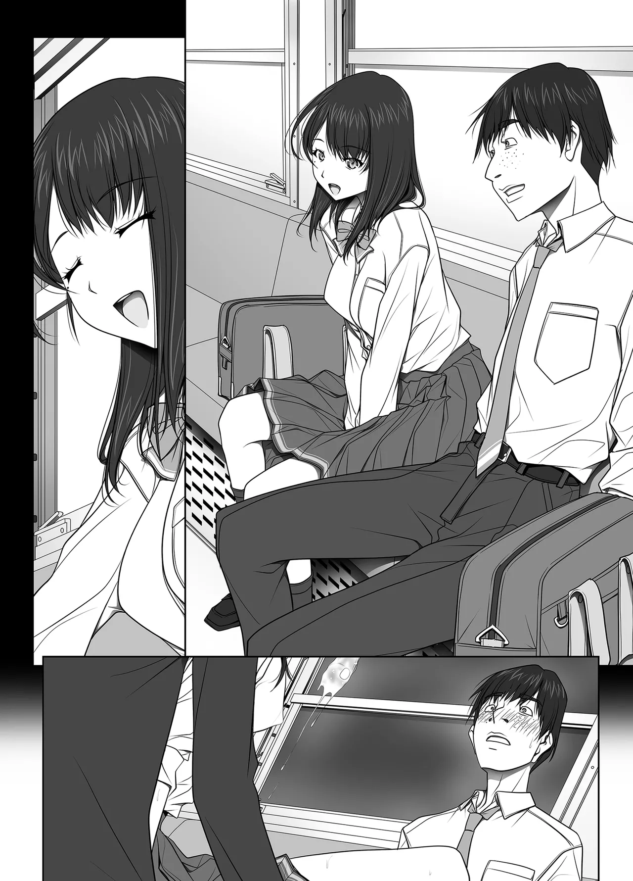 彼女がパンツを穿かない理由 -JK淫行ローカル鉄道編- 前編 - page187
