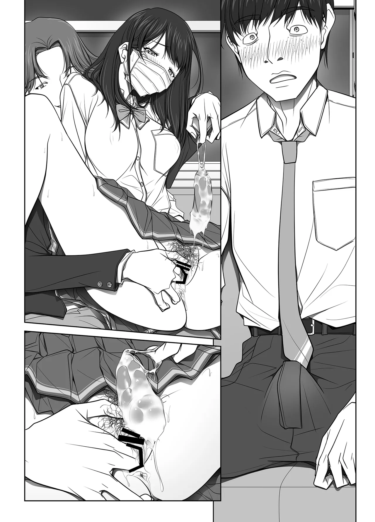 彼女がパンツを穿かない理由 -JK淫行ローカル鉄道編- 前編 - page189