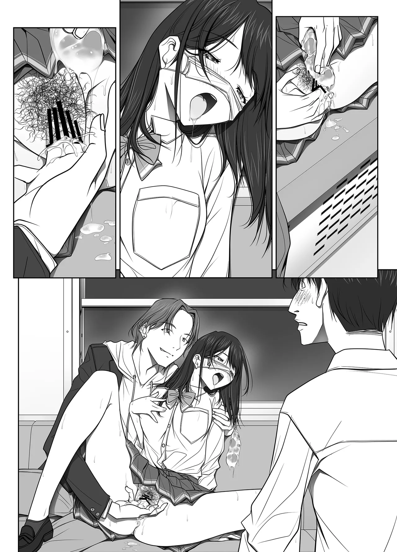 彼女がパンツを穿かない理由 -JK淫行ローカル鉄道編- 前編 - page193
