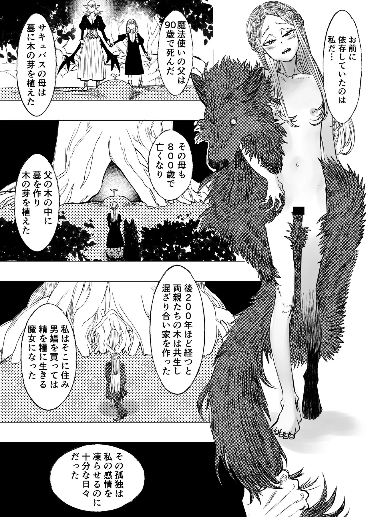 獣の魔女が抱く恋と加護 - page24