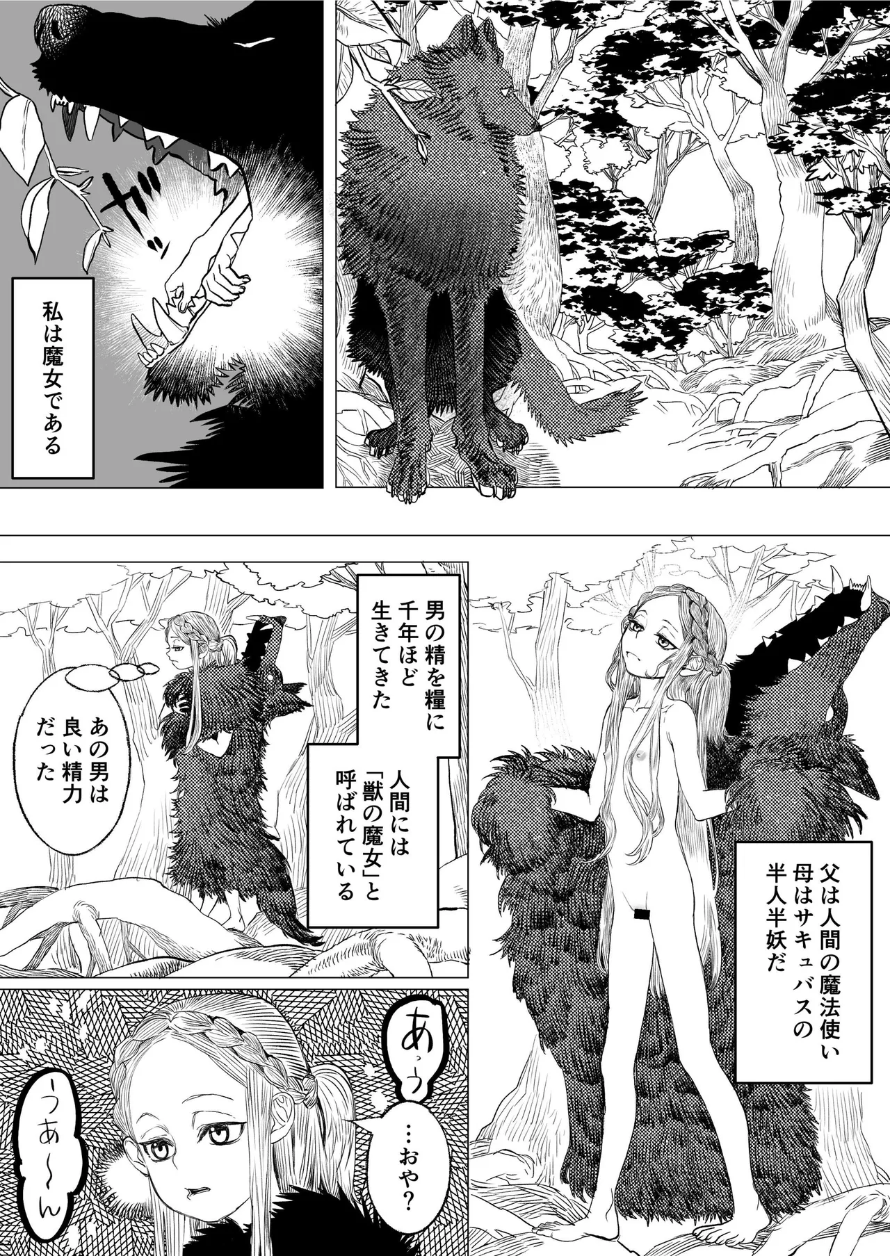 獣の魔女が抱く恋と加護 - page4