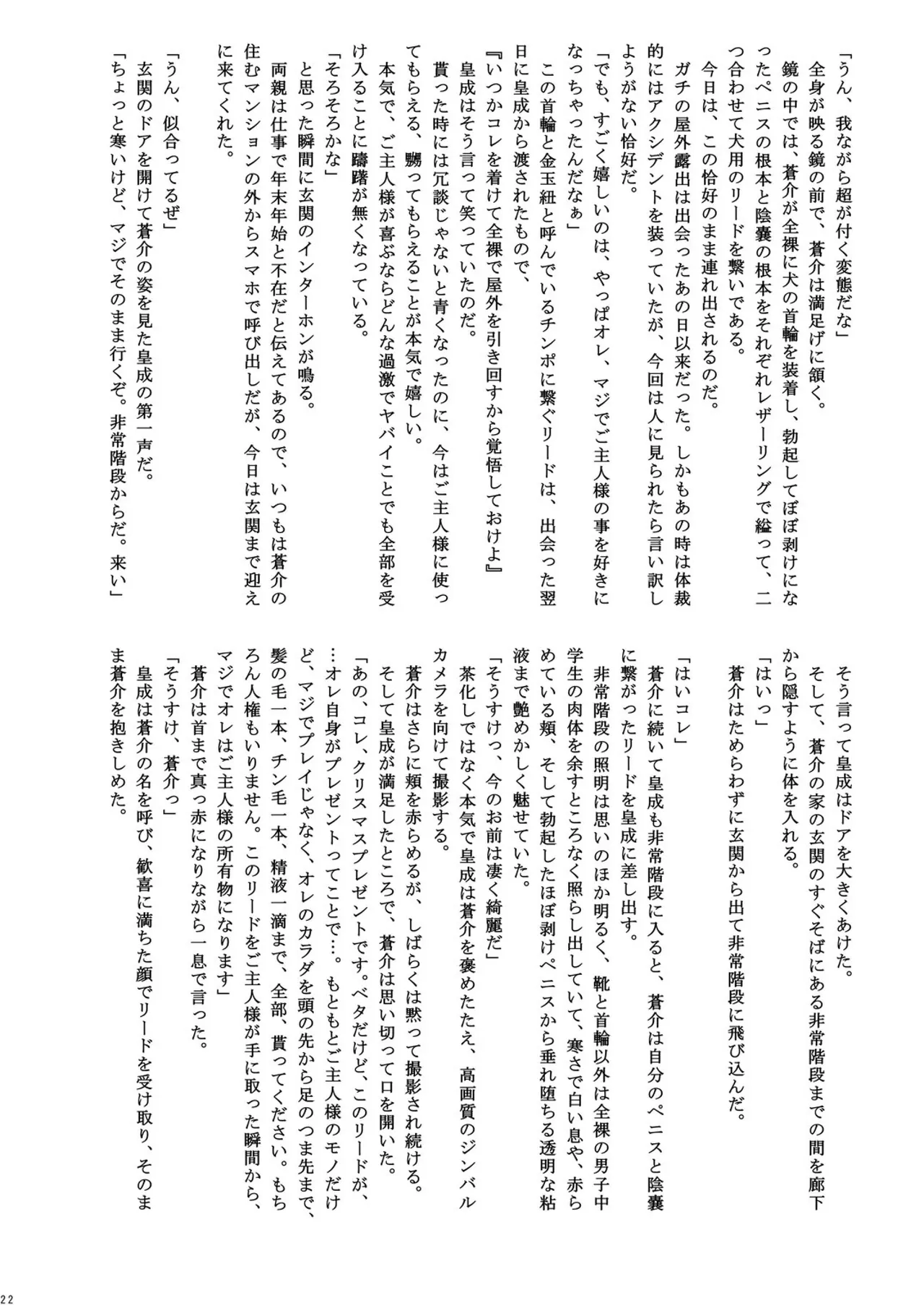 ご主人様と冬休み - page22