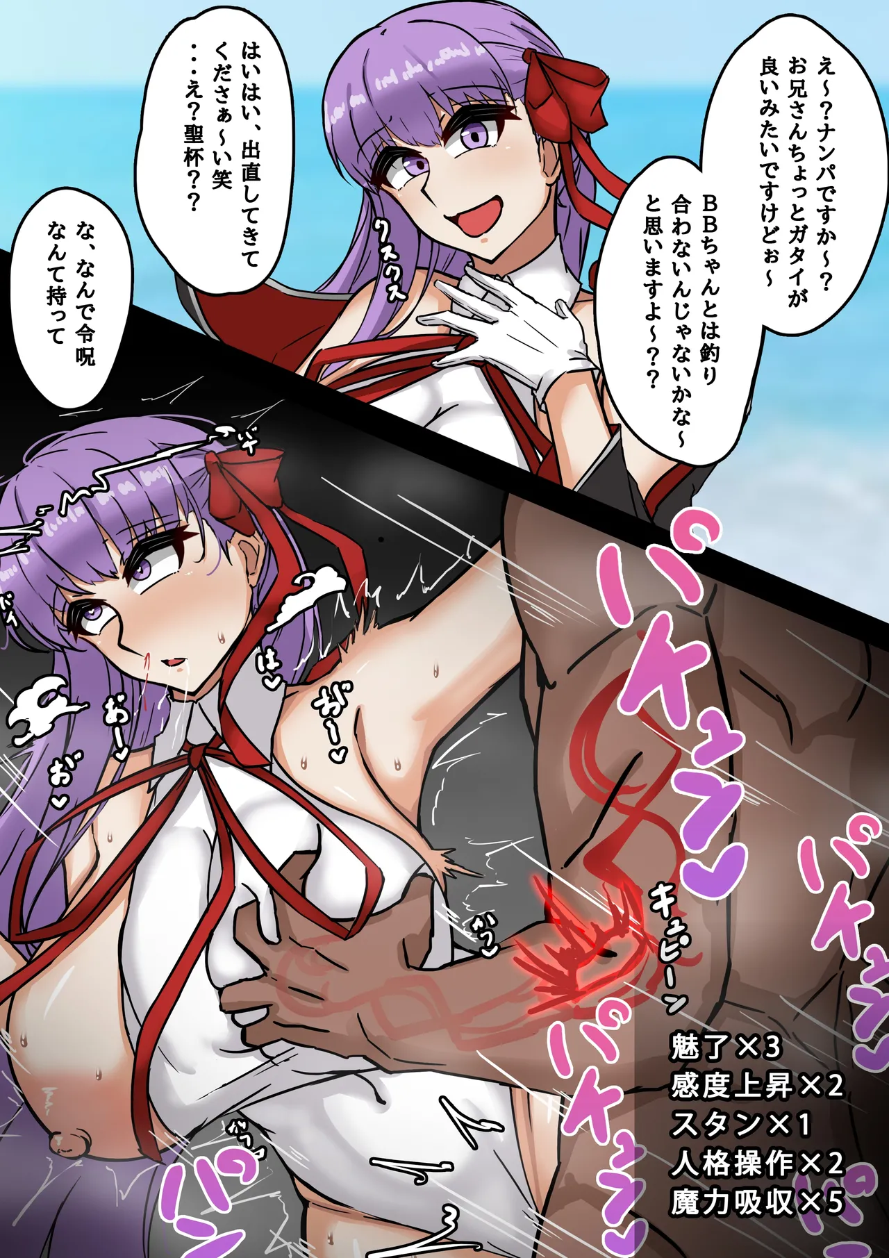 敗北水着BBちゃん - page2