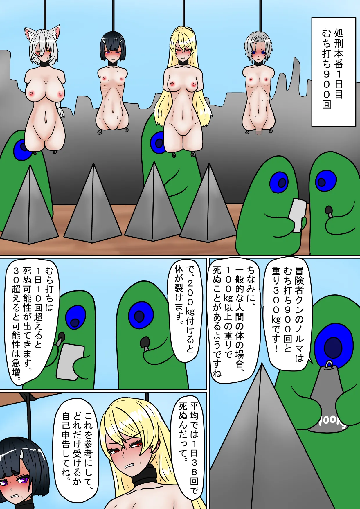 全滅！！ハーレムパーティーの末路 - page61