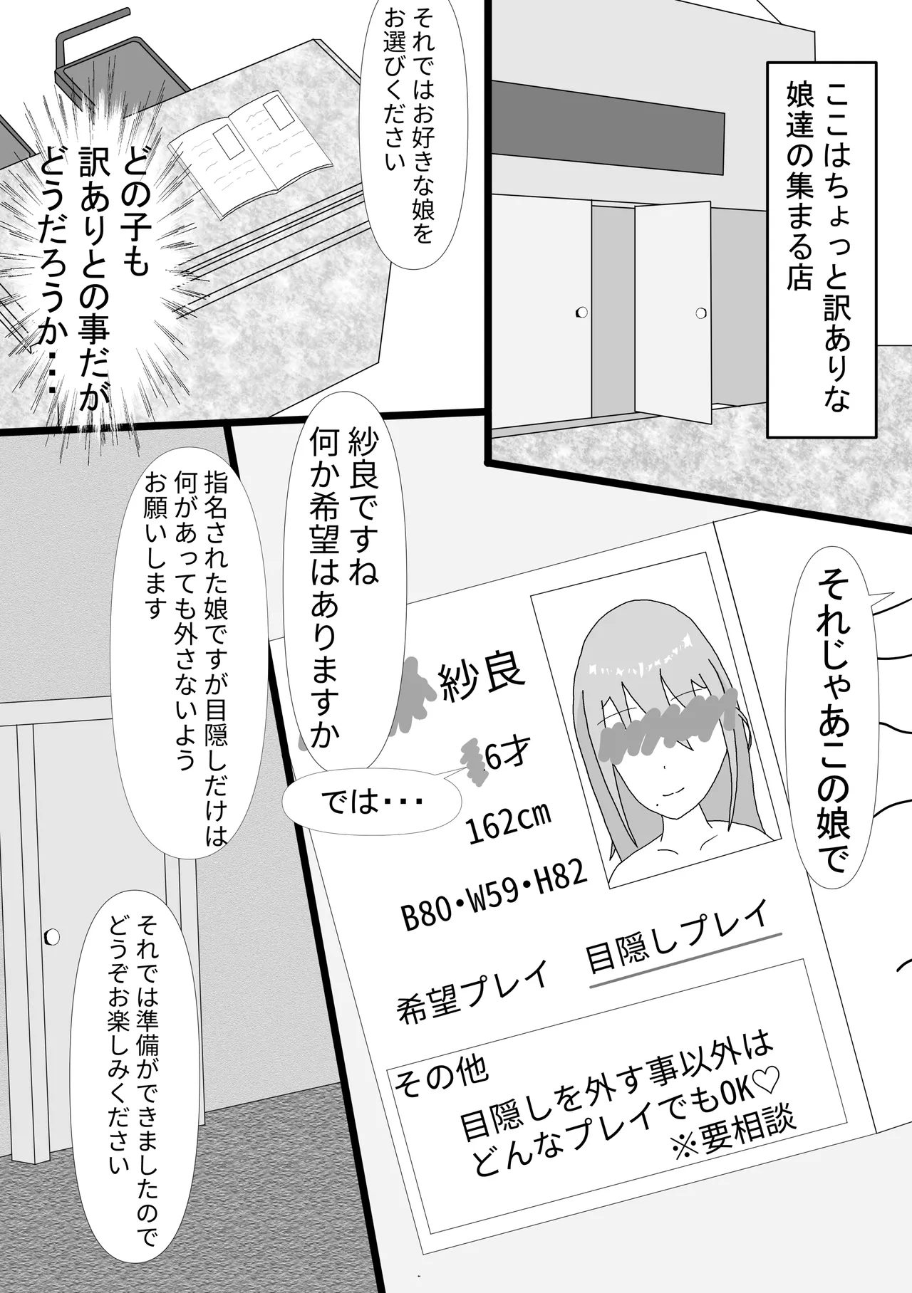 目隠し少女 - page2