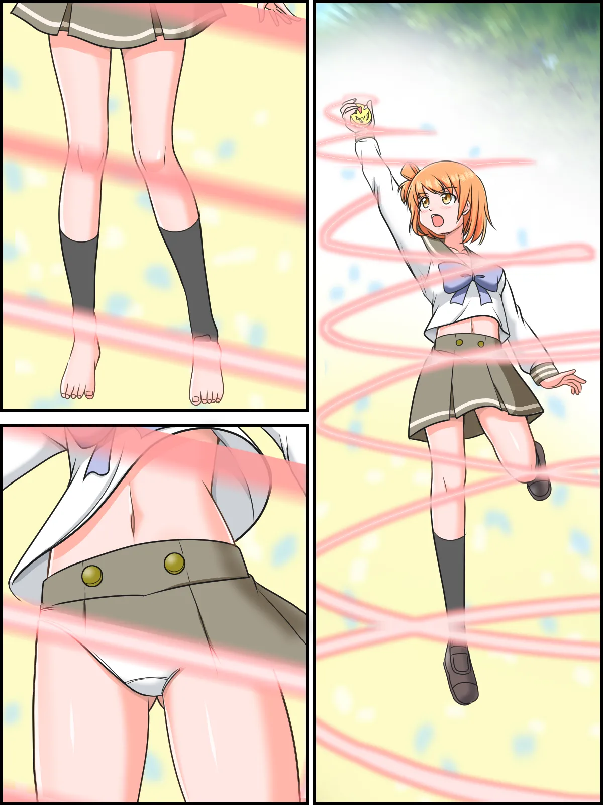 よその子ヒロインあまねの変身シーン - page2