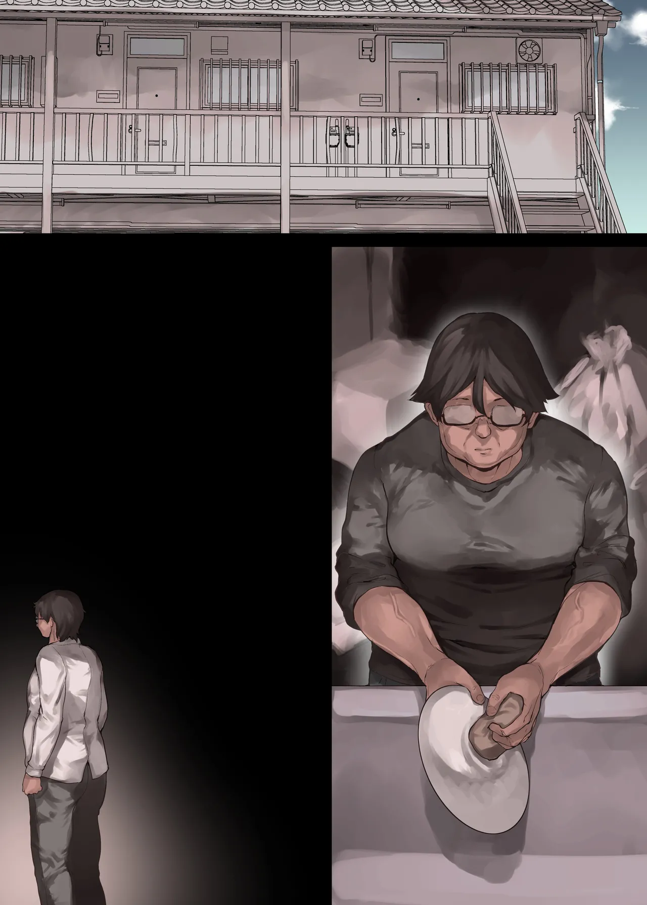 どうして家族なのにセックスするの…？── 義母と義妹はいつでも使用える花嫁 ── - page134