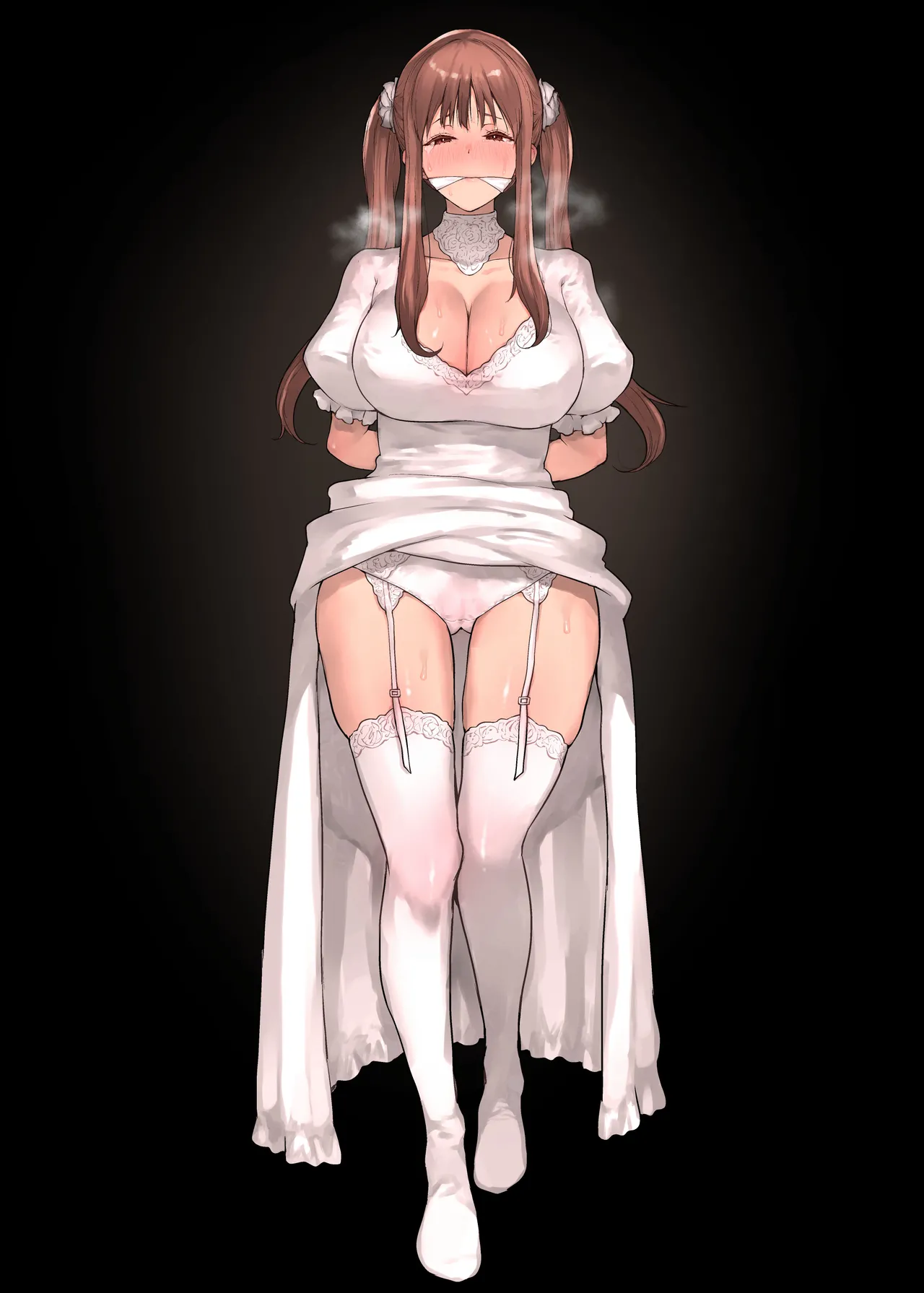 どうして家族なのにセックスするの…？── 義母と義妹はいつでも使用える花嫁 ── - page136