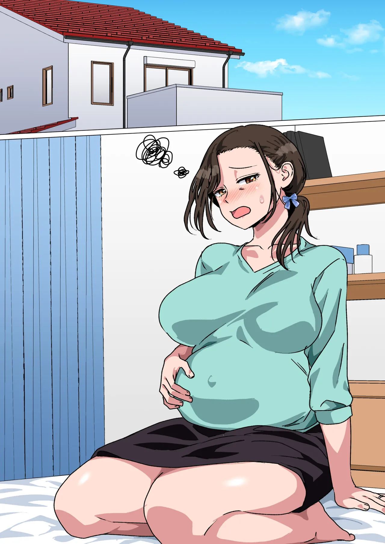 母がエッチな挑発してきたので我慢できずに反撃しました。 - page138