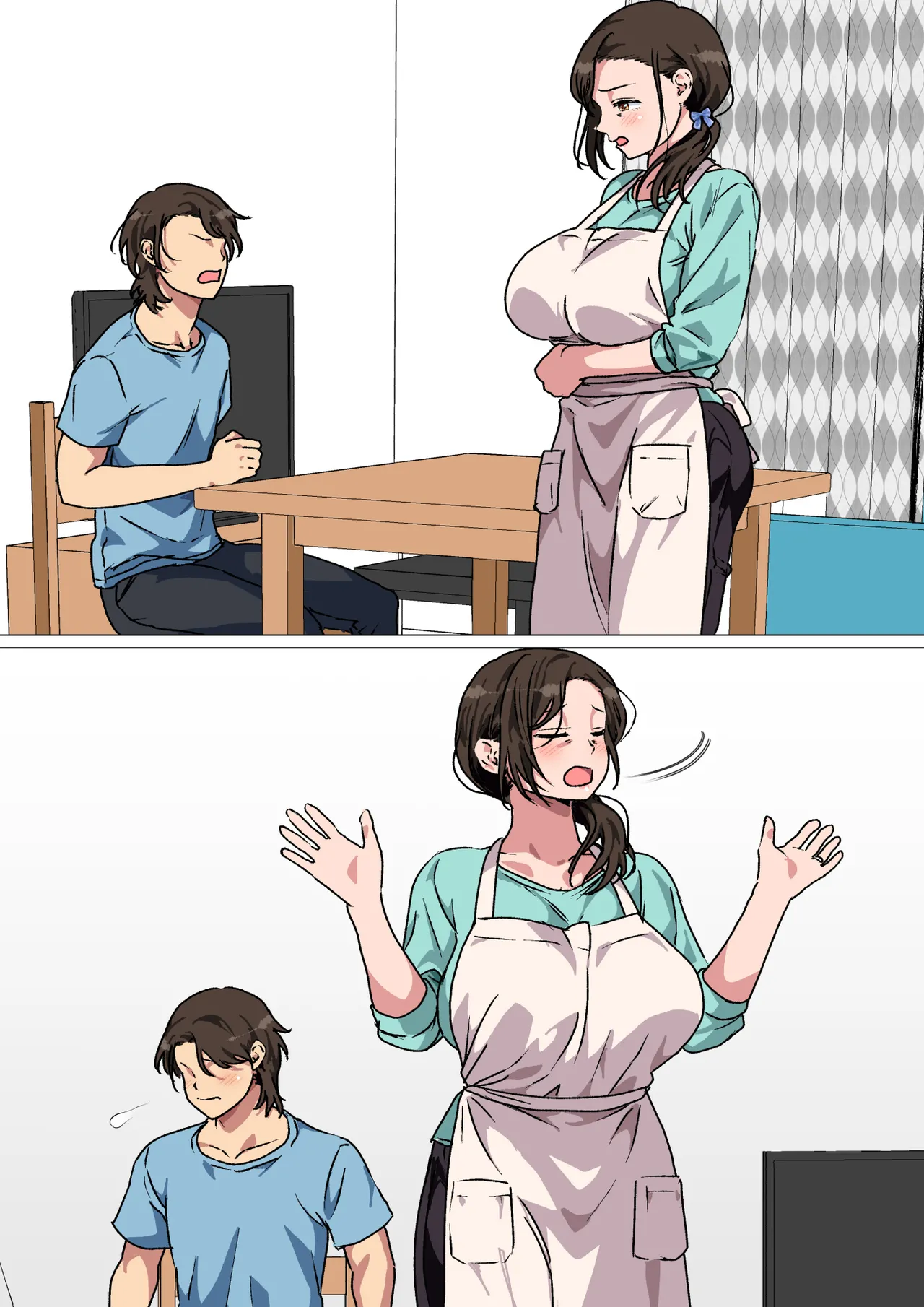 母がエッチな挑発してきたので我慢できずに反撃しました。 - page82