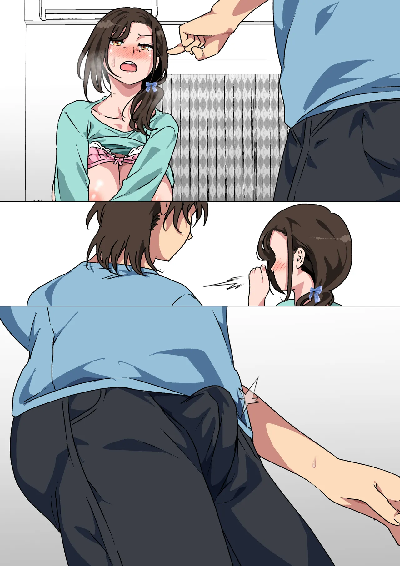 母がエッチな挑発してきたので我慢できずに反撃しました。 - page90