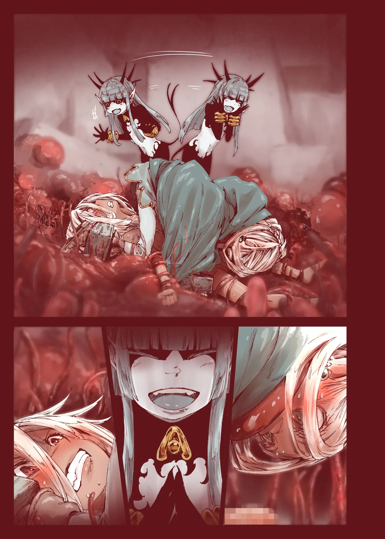 堕落 の 魔女 〜 初年 よしゃ と ツルペタ エルフ 和 以下にして 魔女 に 敗れた 化 - page25