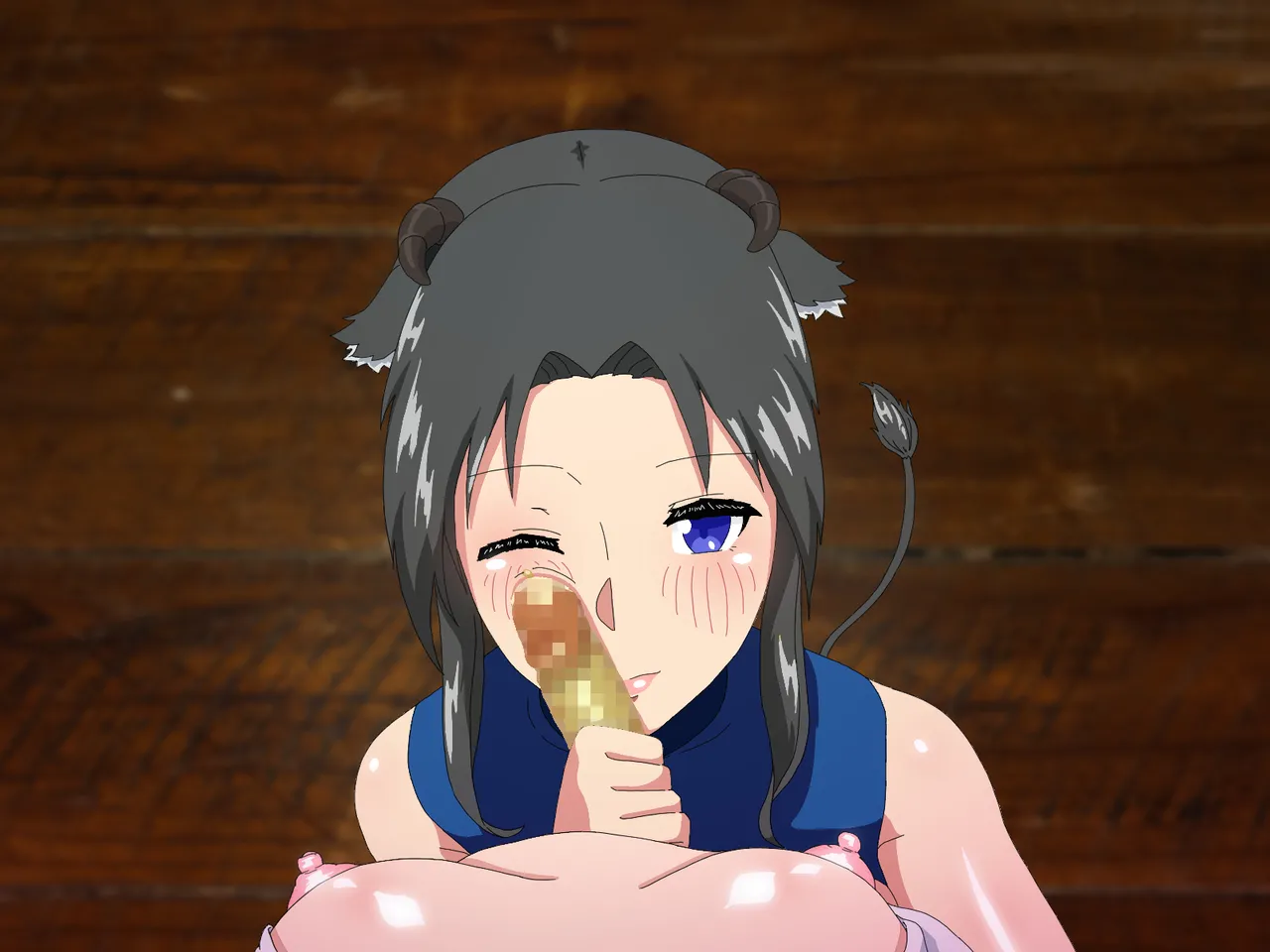 精液結び～ふたなり狐娘が爆乳牛娘と採精性行～後編 - page226