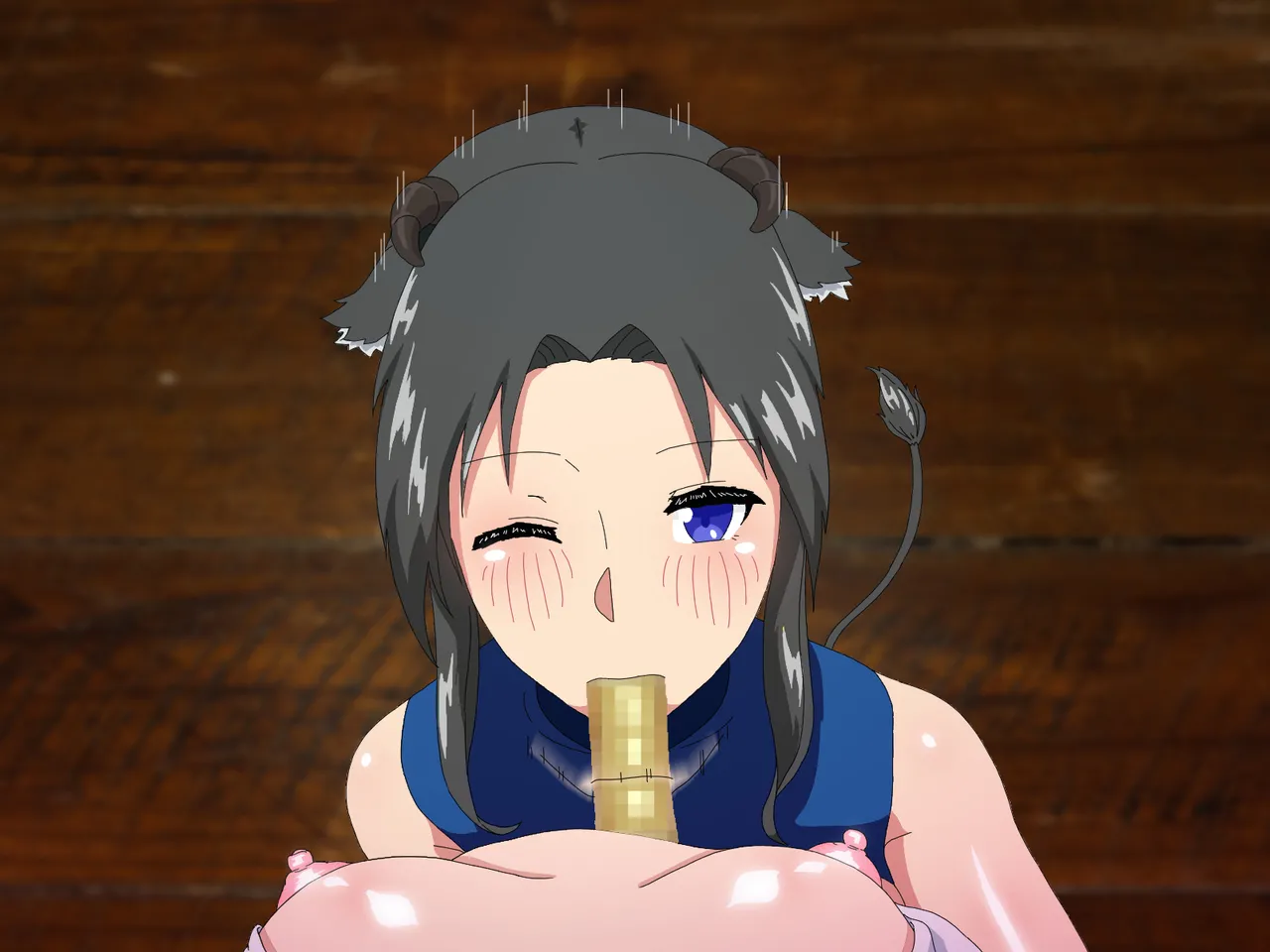 精液結び～ふたなり狐娘が爆乳牛娘と採精性行～後編 - page228