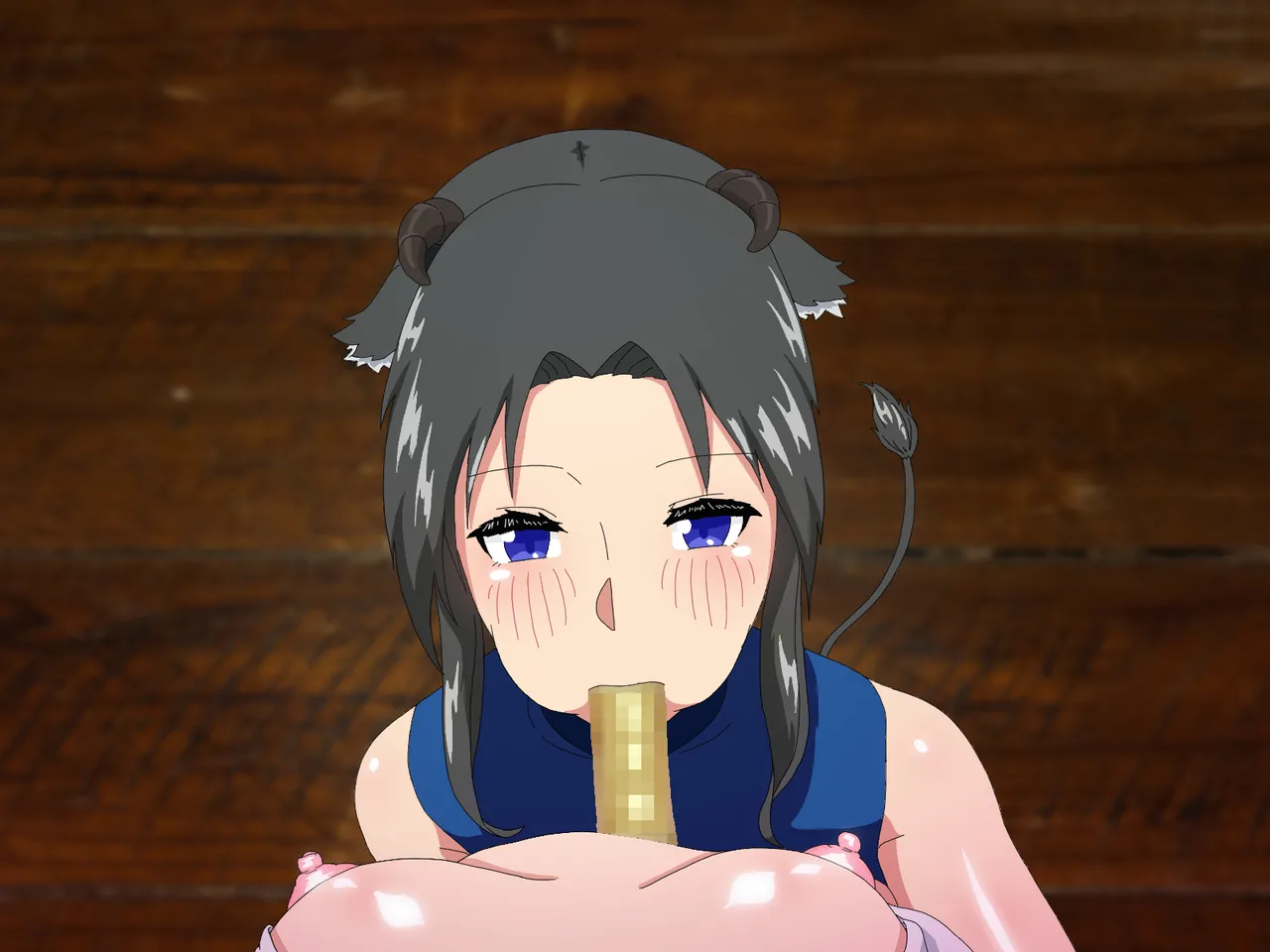 精液結び～ふたなり狐娘が爆乳牛娘と採精性行～後編 - page229