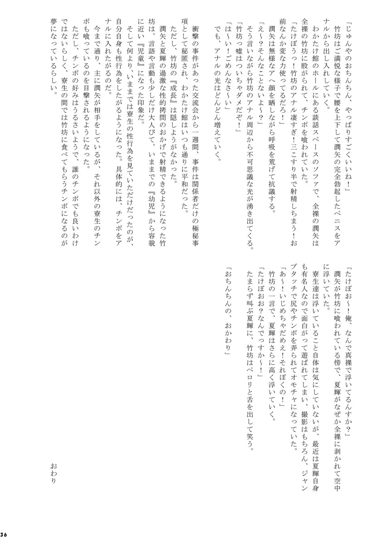 夏休みCountDownBoys! - page36