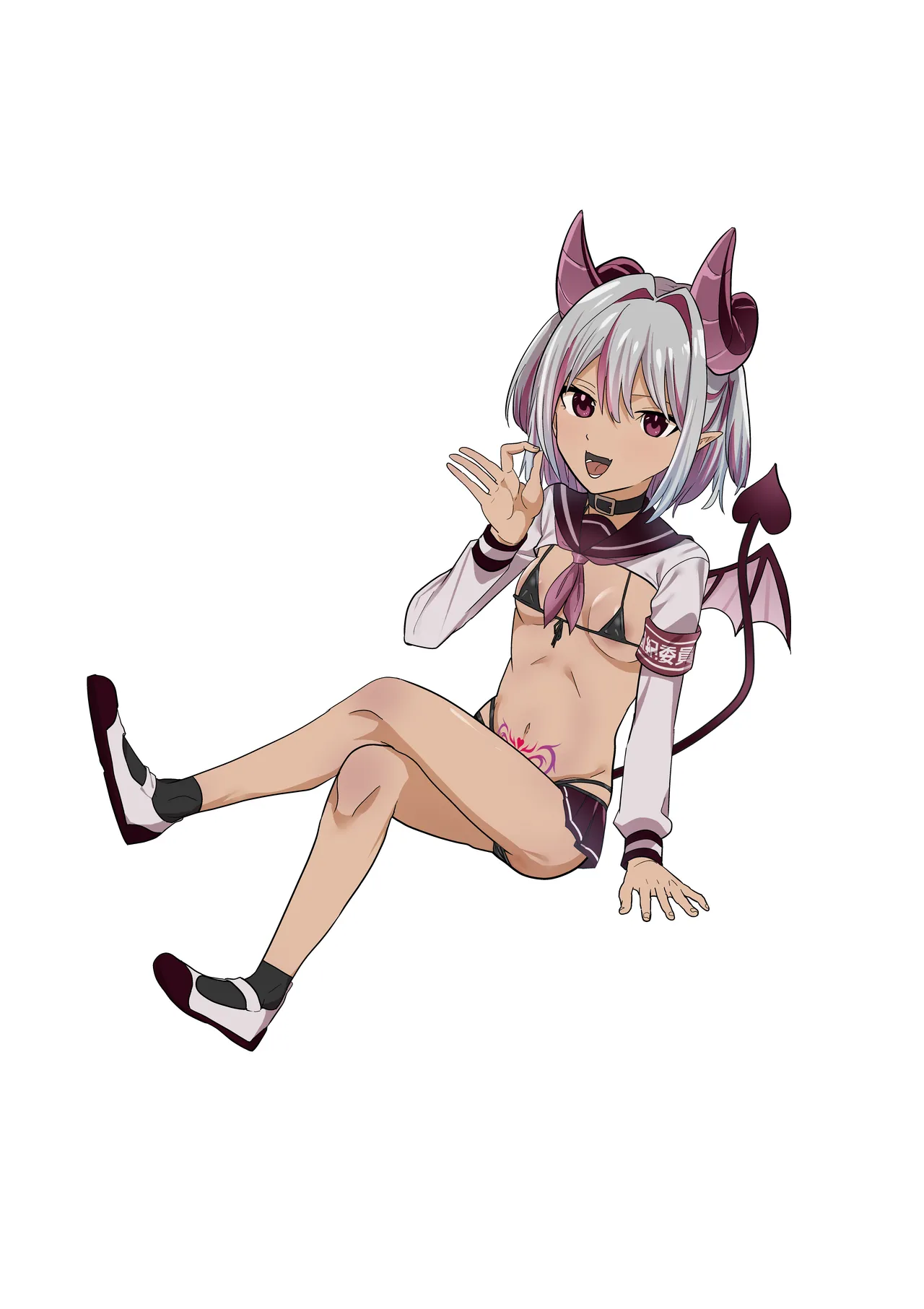 Wサキュバス風紀委員口淫性活指導 - page38