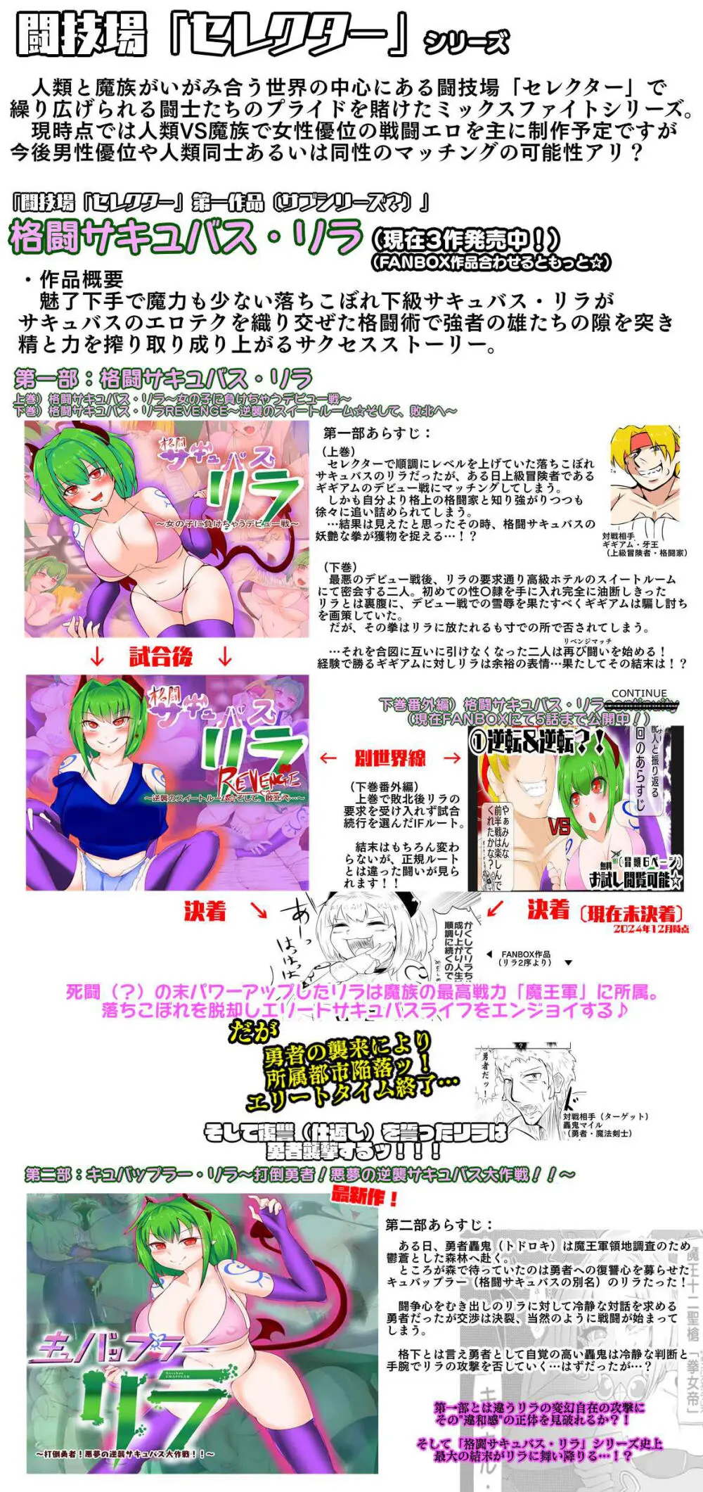 格闘サキュバス・リラCONTINUE - page78